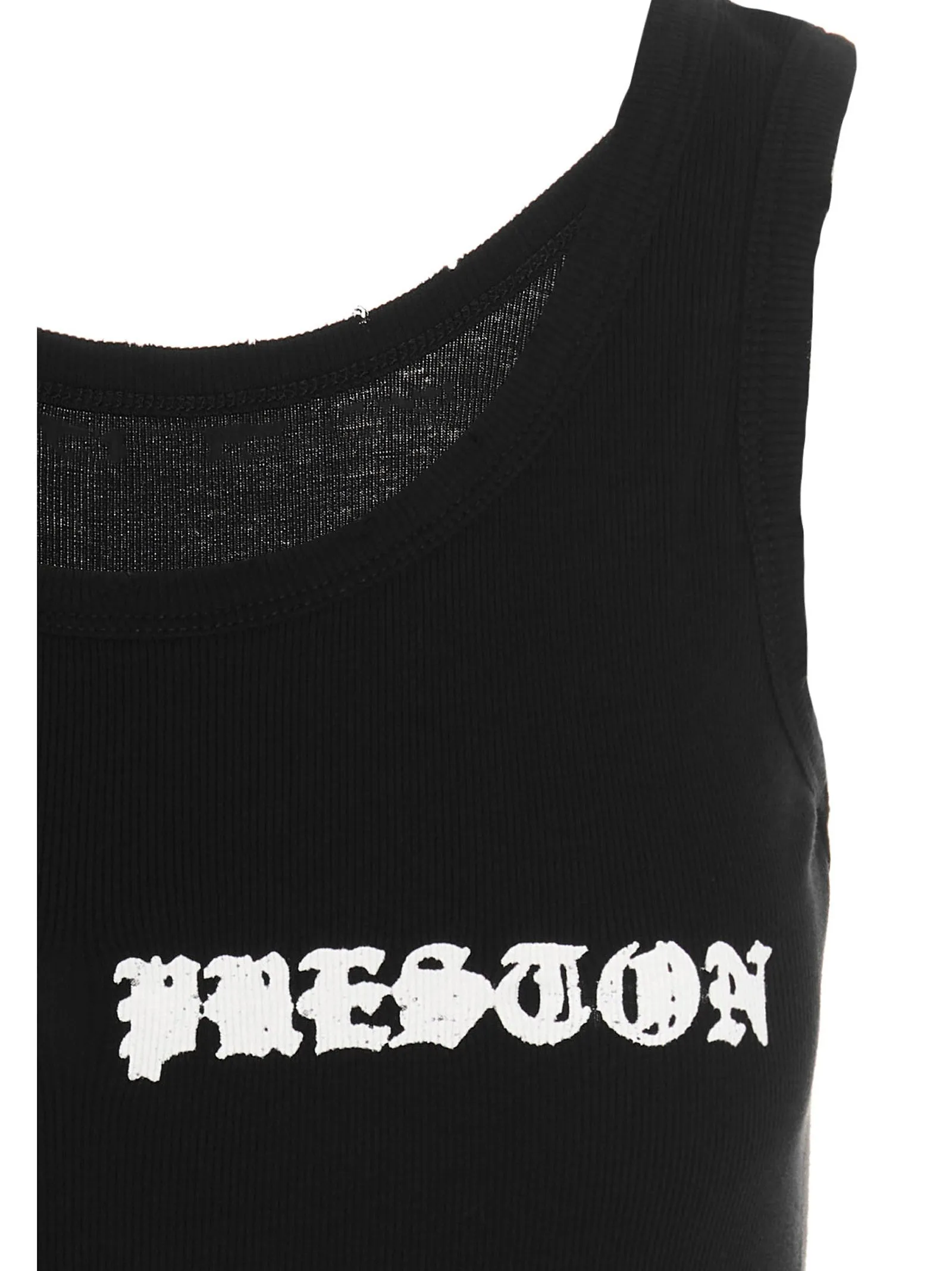 Heron Preston Logo Patch Crewneck Tank Top