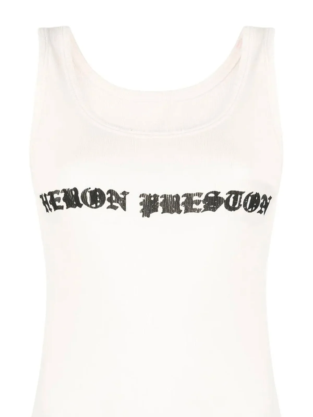 Heron Preston Logo Printed Crewneck Tank Top