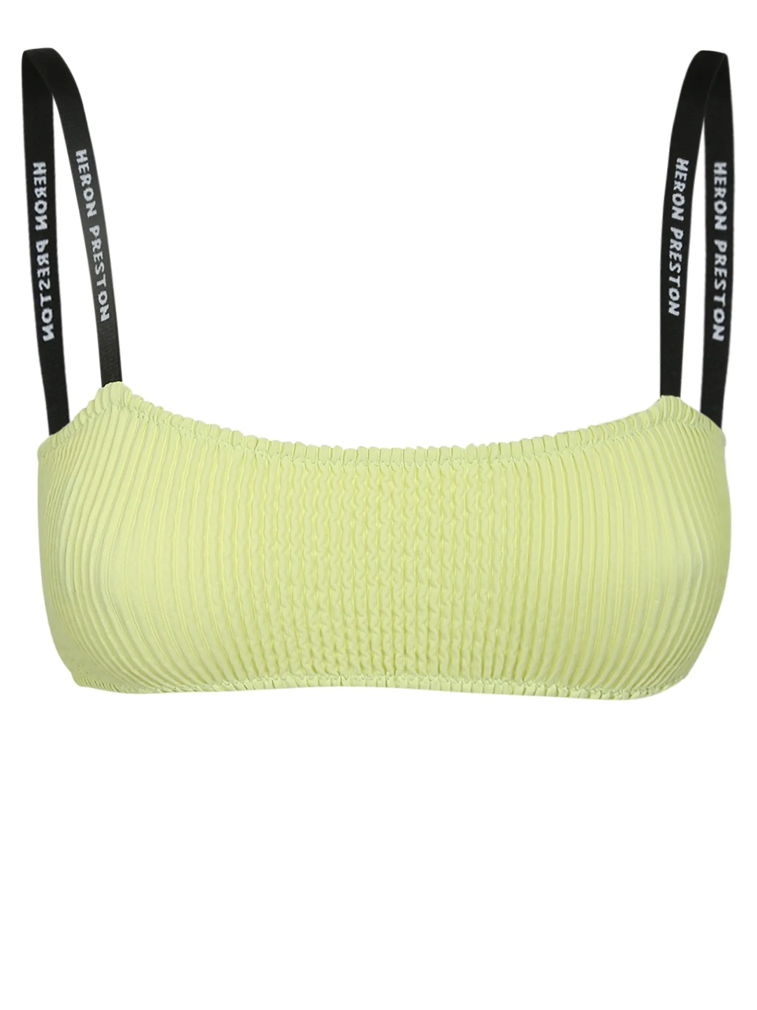 Heron Preston Spaghetti-Strapped Knitted Bikini Top