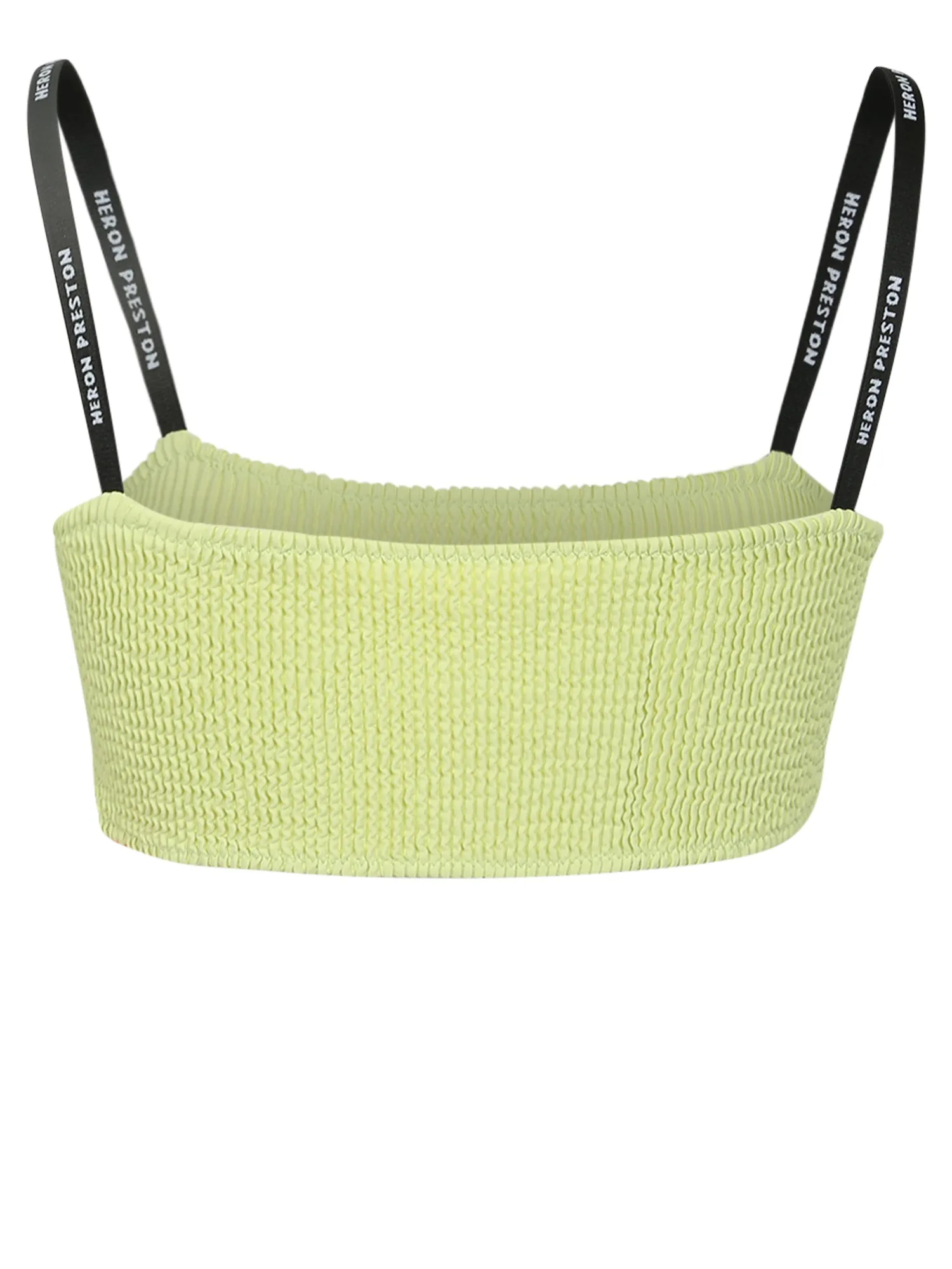 Heron Preston Spaghetti-Strapped Knitted Bikini Top