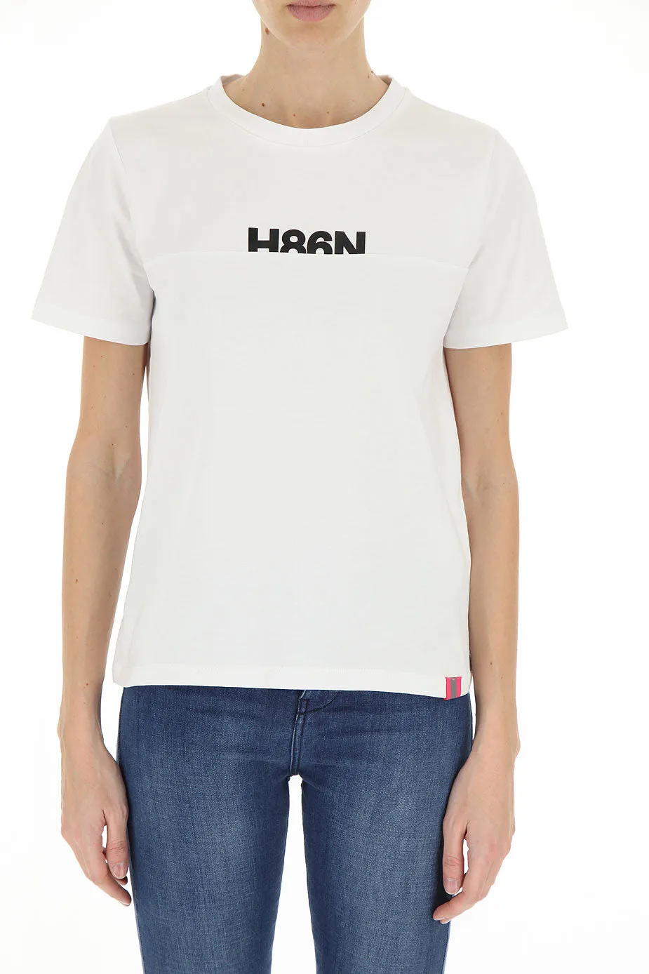 Hogan Logo Print Crewneck T-Shirt