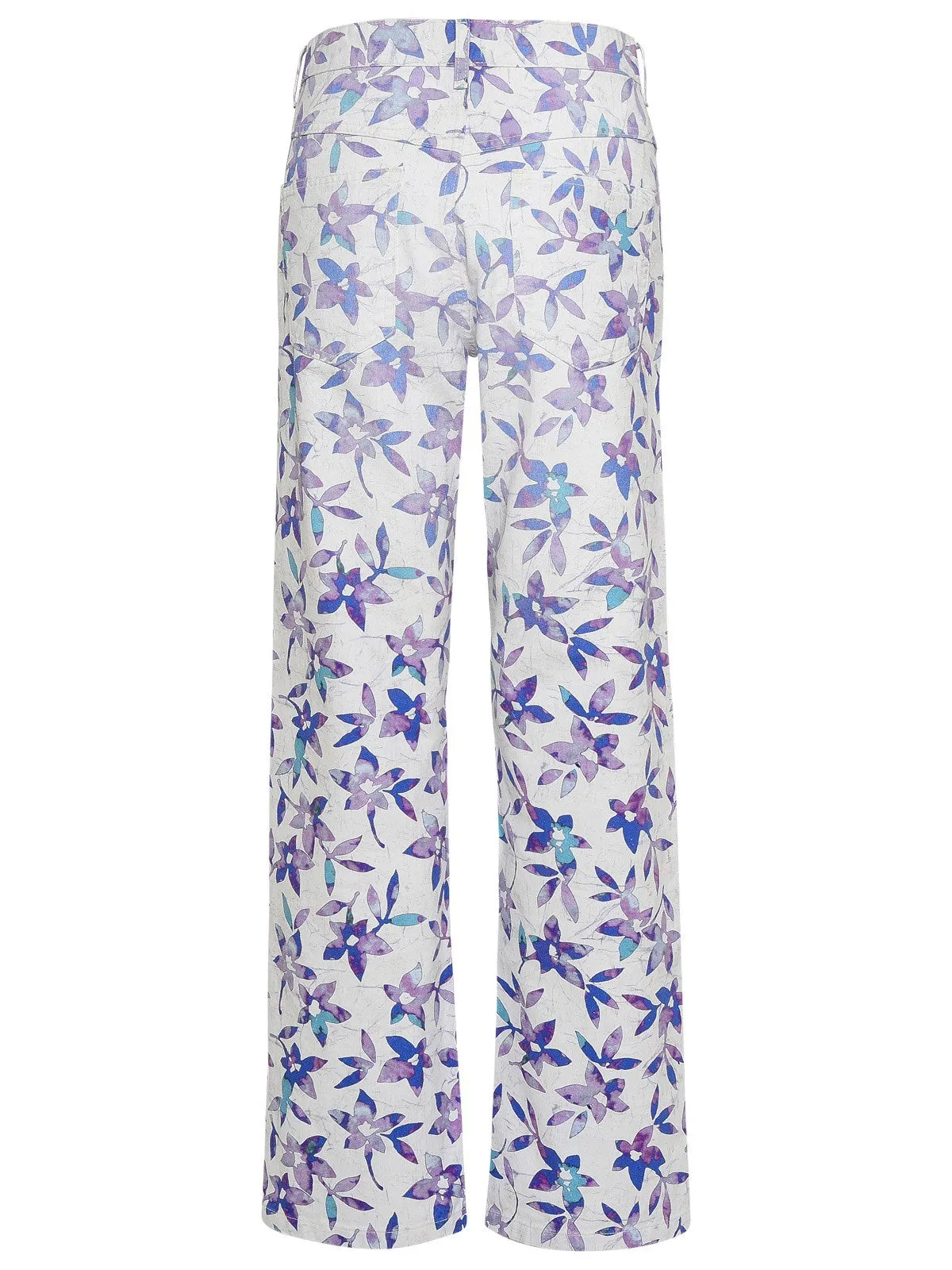 Isabel Marant All-Over Printed Straight Leg Trousers