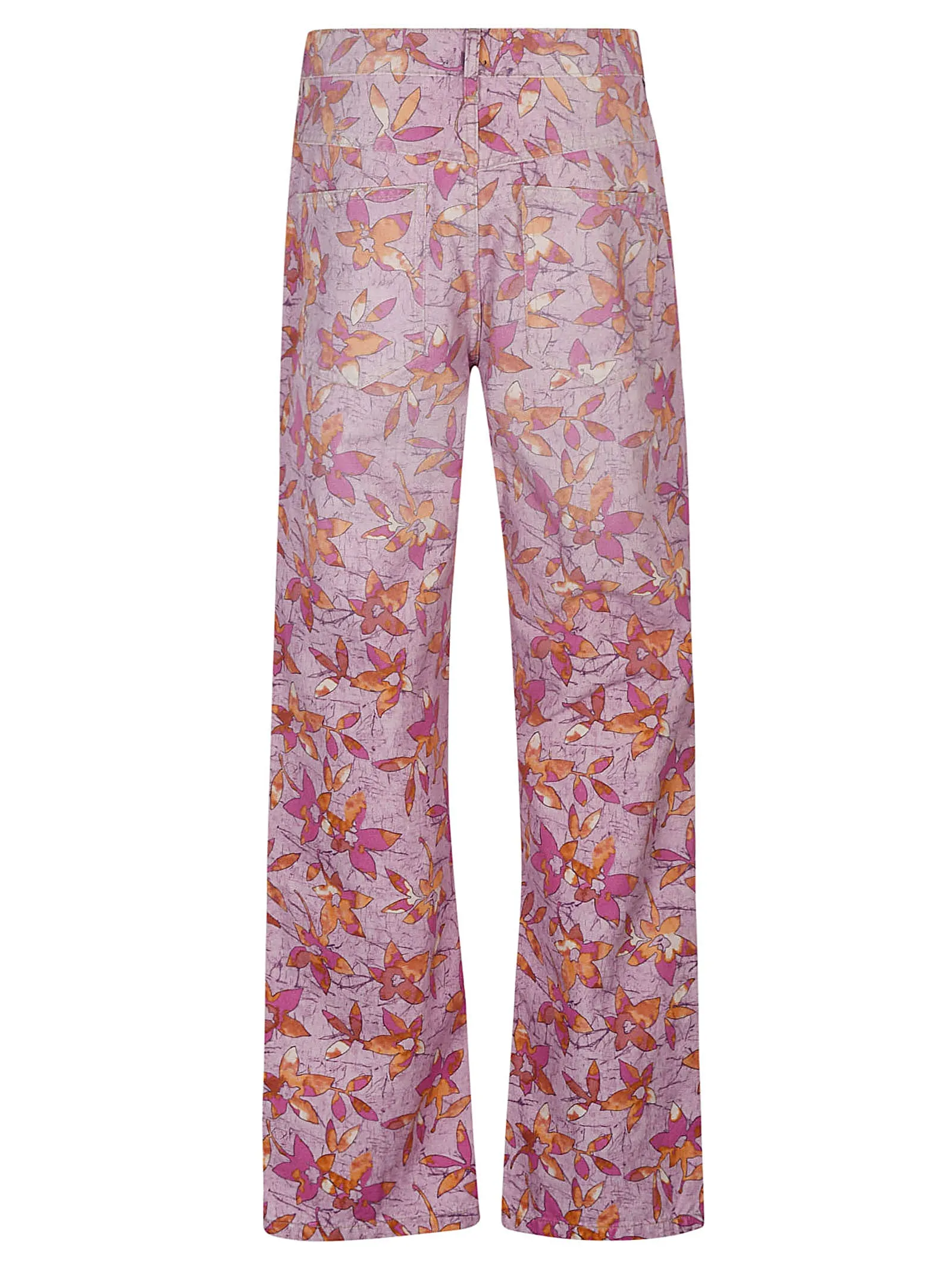 Isabel Marant All-Over Printed Straight Leg Trousers