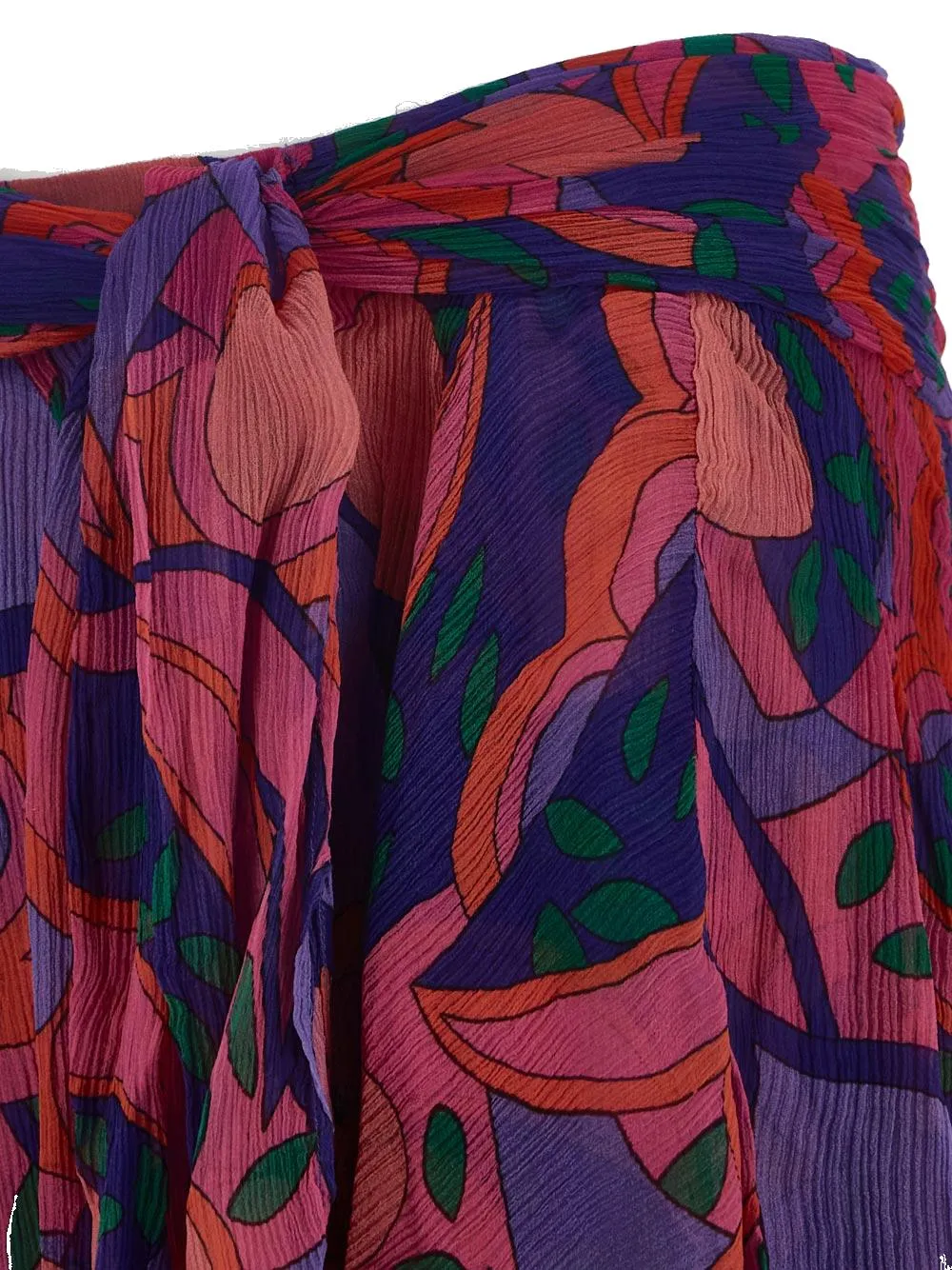 Isabel Marant Allover Printed Flared Mini Skirt