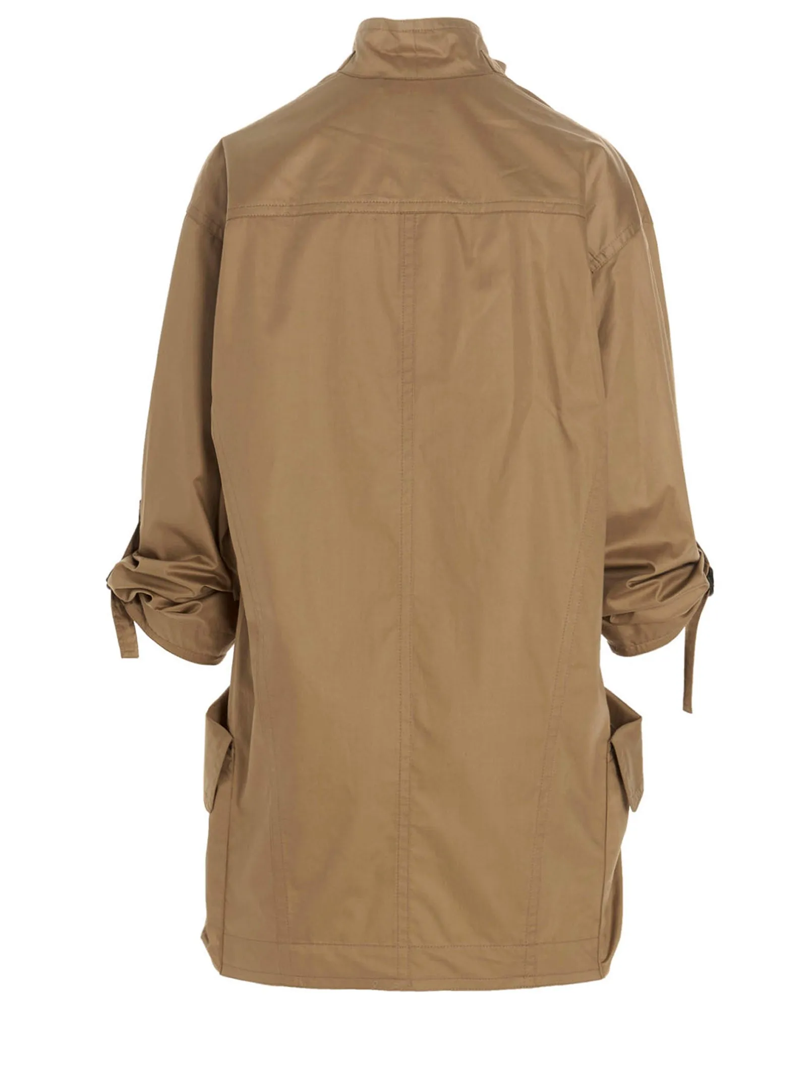 Isabel Marant Buckle Detailed High Neck Dress