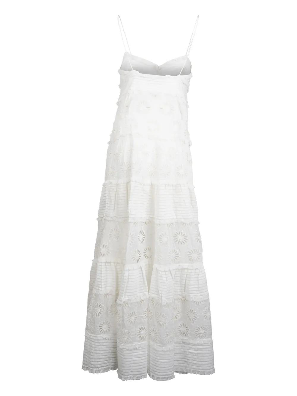 Isabel Marant Embroidered Spaghetti Strap Dress