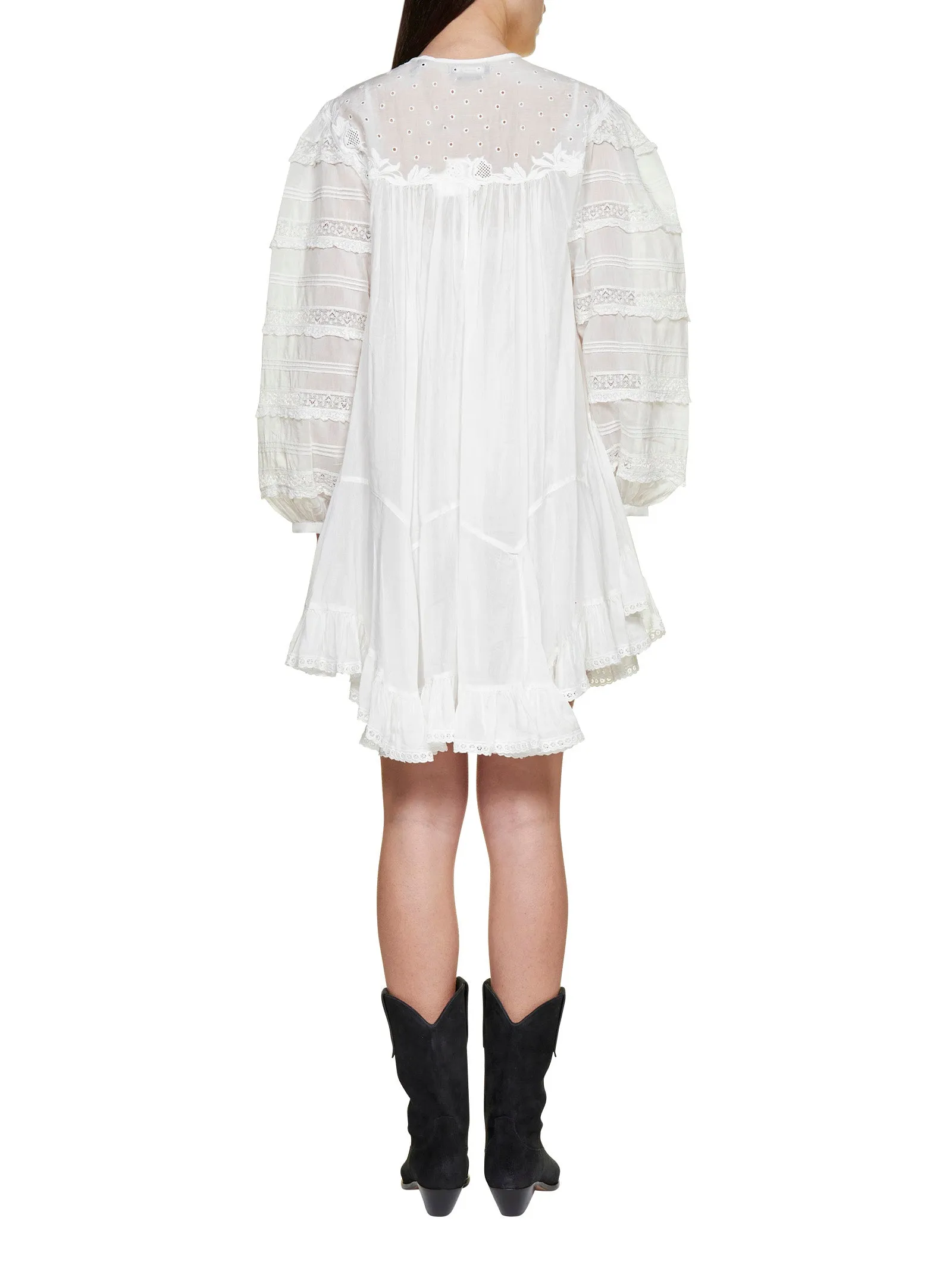 Isabel Marant Gyliane Crewneck Mini Dress