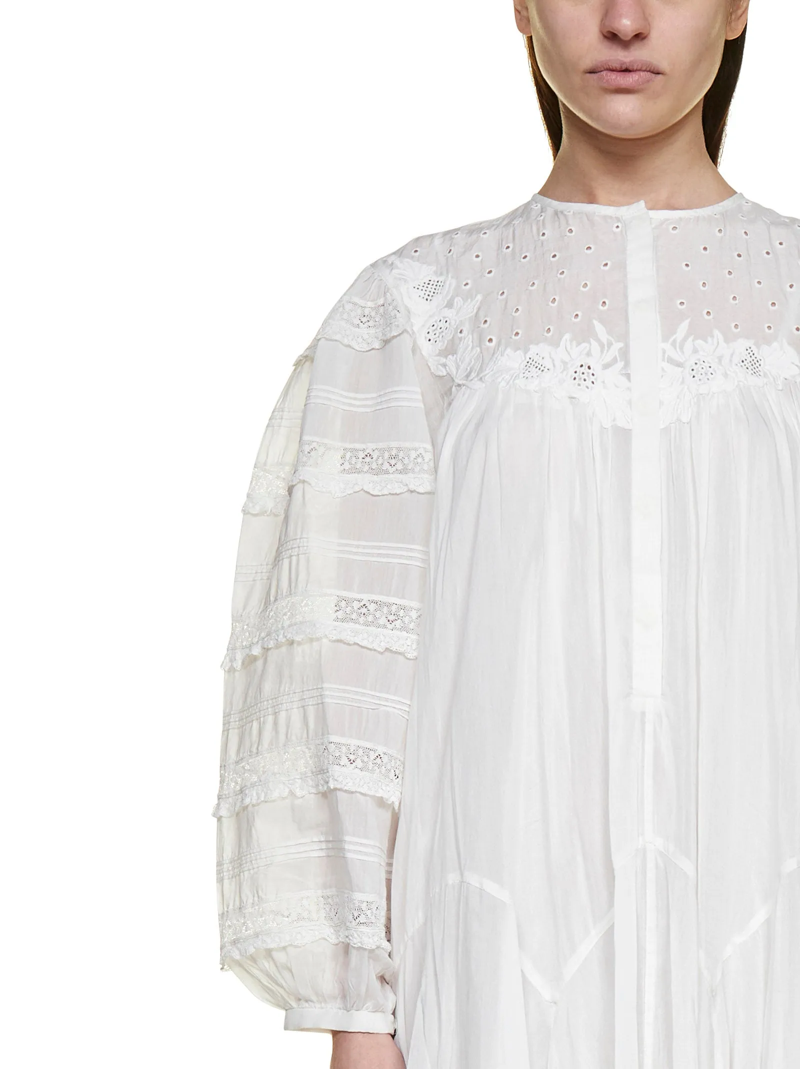 Isabel Marant Gyliane Crewneck Mini Dress