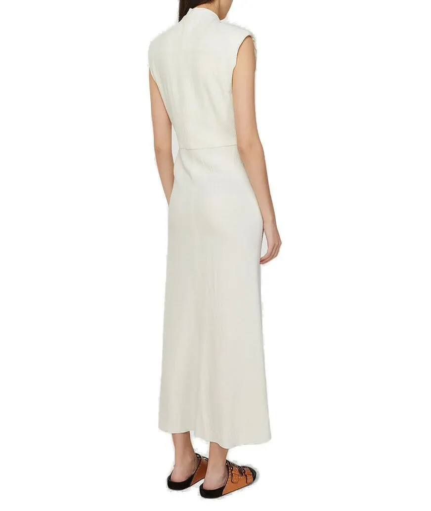 Isabel Marant Rabea Cut-Out Sleeveless Midi Dress