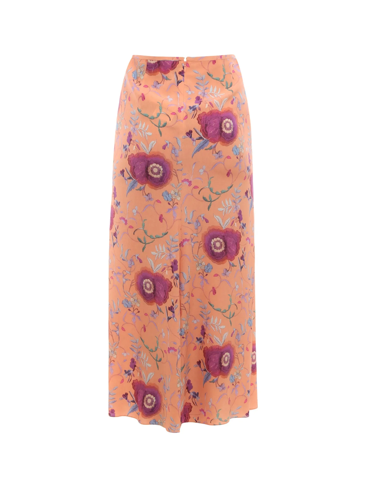 Isabel Marant Rosilia Graphic Printed Midi Skirt