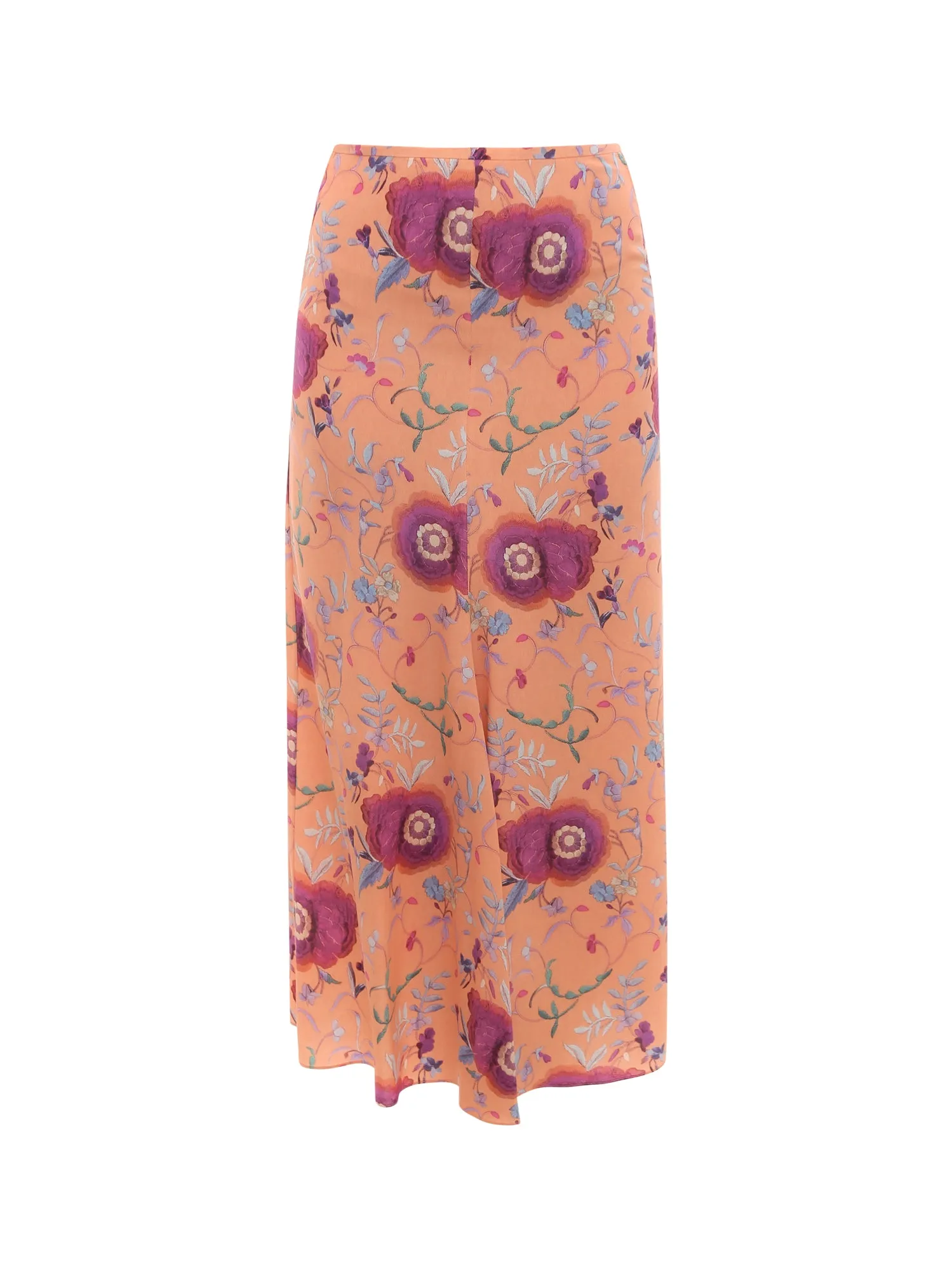 Isabel Marant Rosilia Graphic Printed Midi Skirt