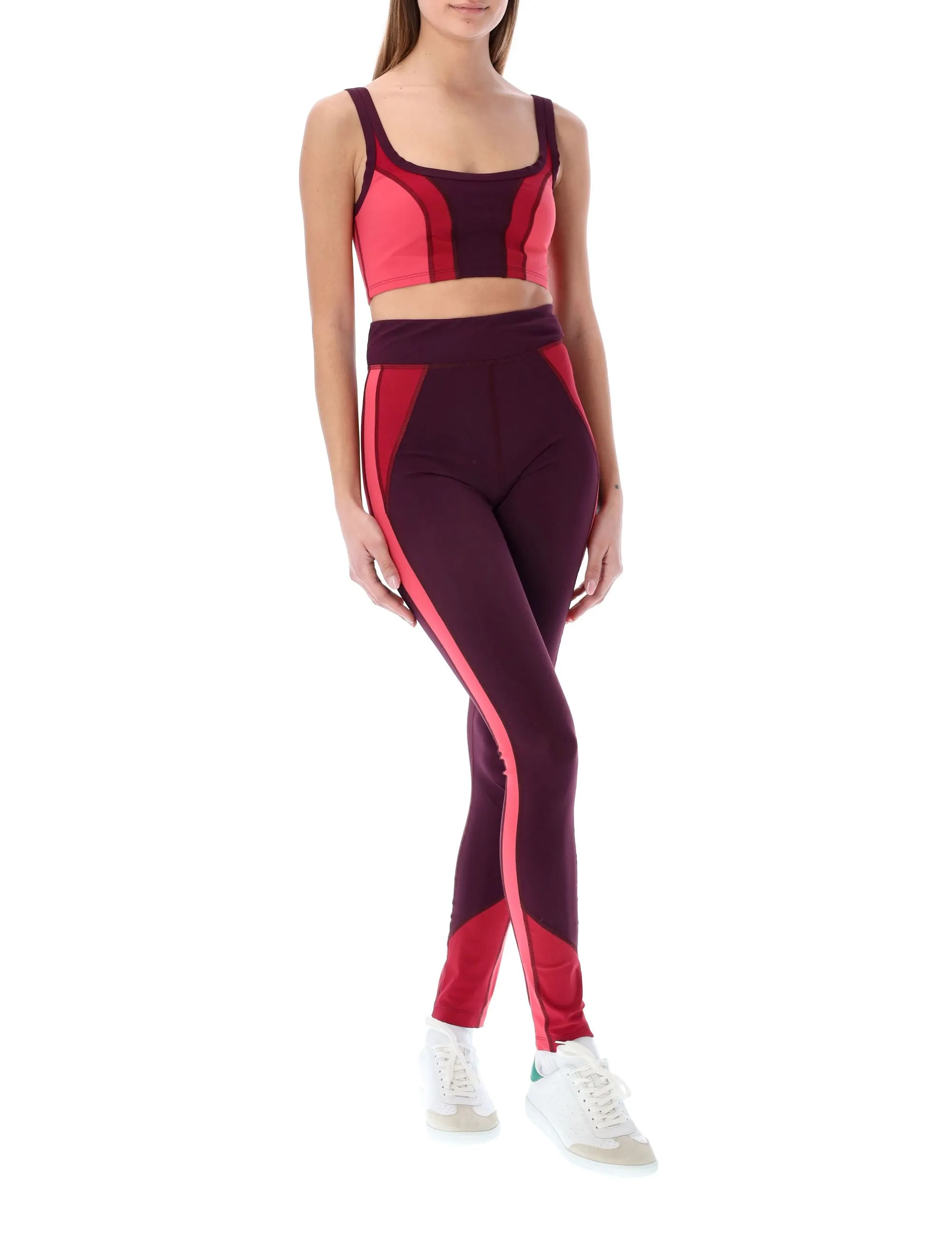 Isabel Marant Tiso Color-Block Panelled Leggings