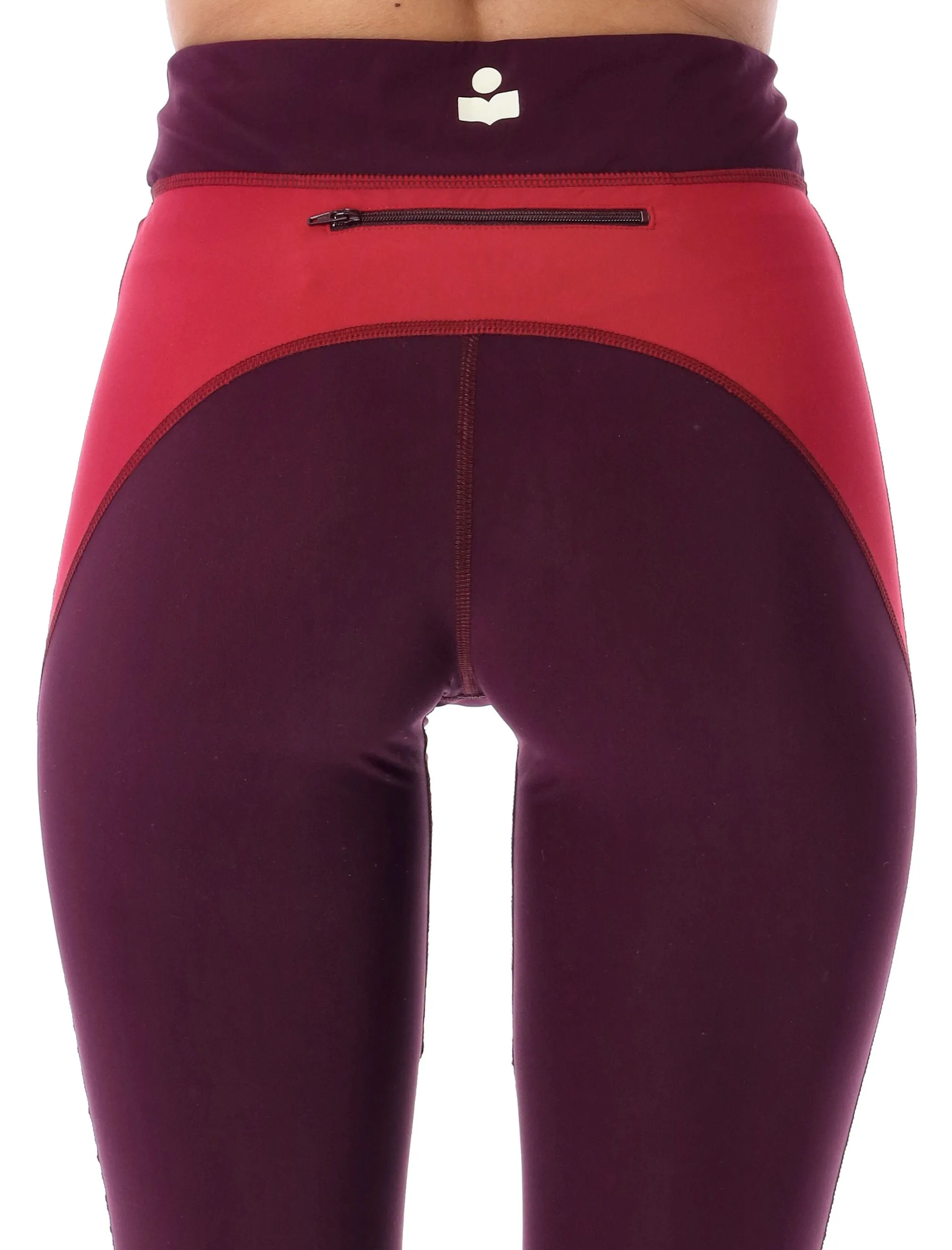 Isabel Marant Tiso Color-Block Panelled Leggings