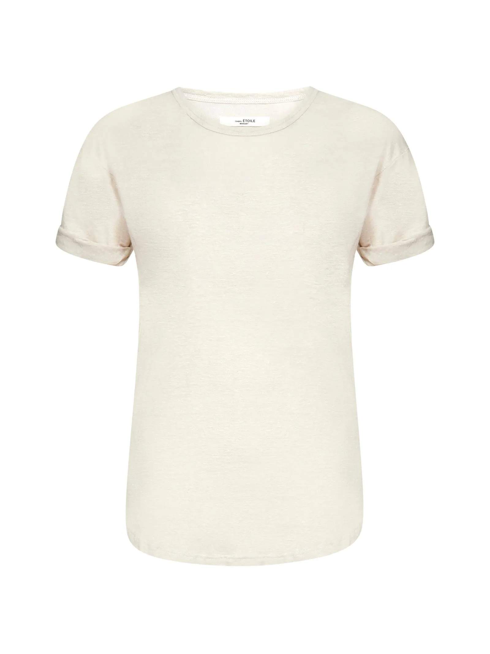 Isabel Marant toile Crewneck Short-Sleeved Top