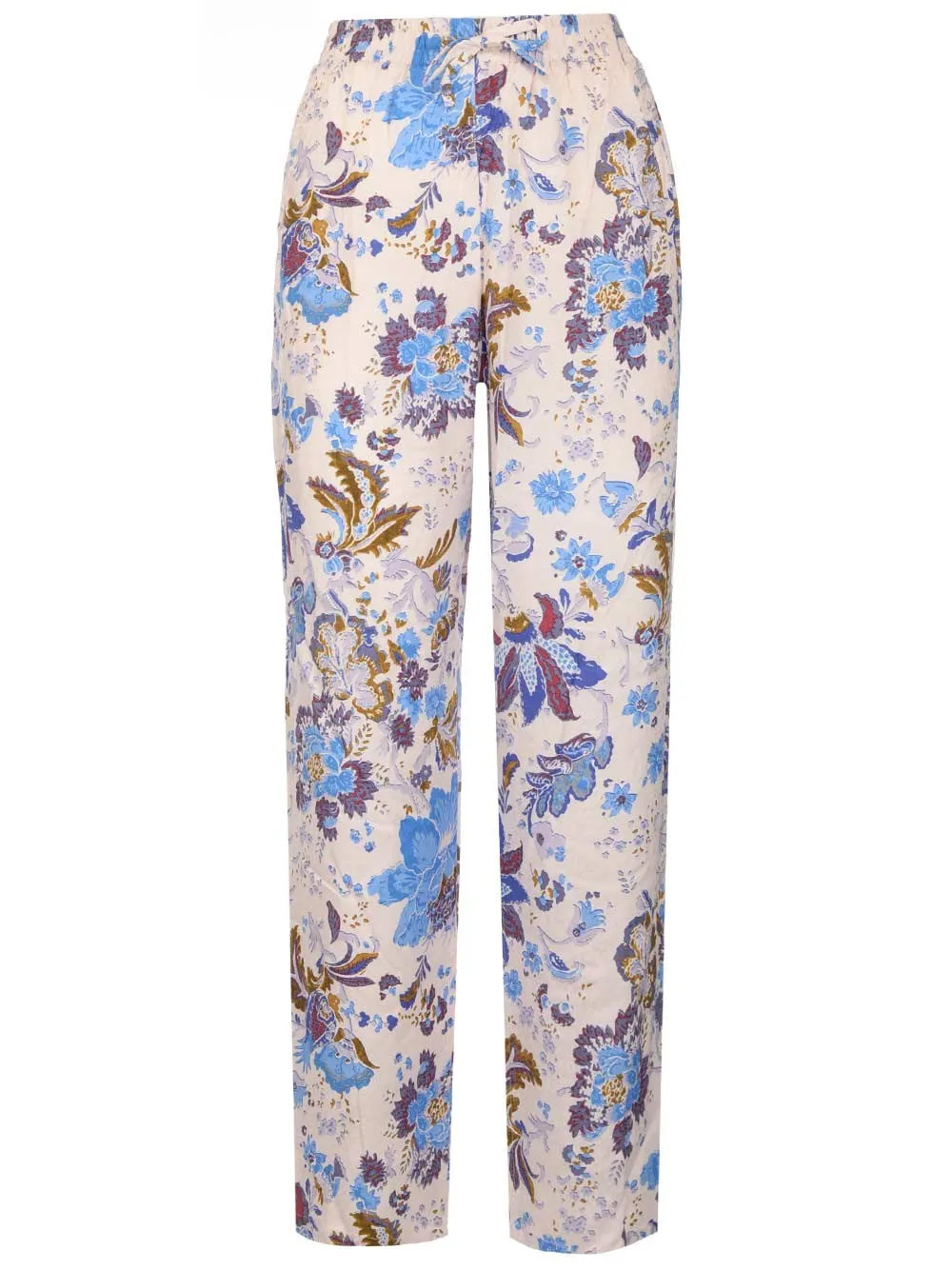 Isabel Marant toile Floral Printed Elastic Waist Pants