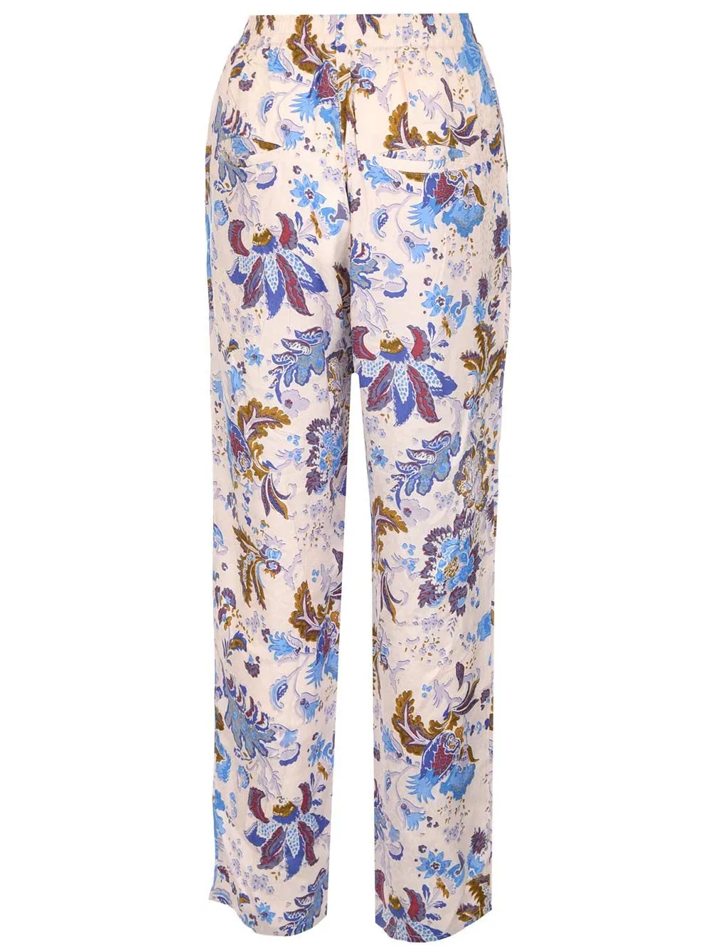 Isabel Marant toile Floral Printed Elastic Waist Pants