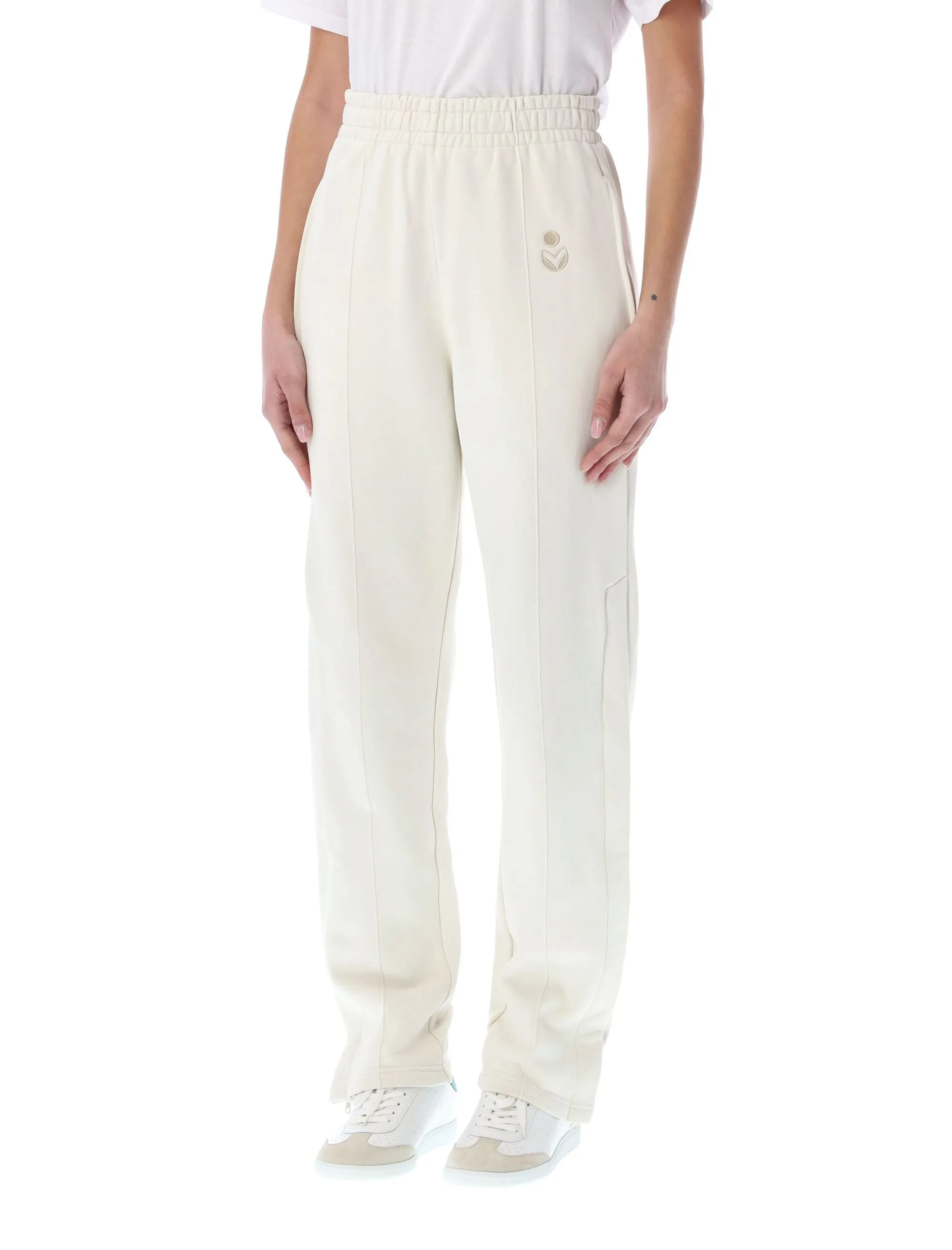 Isabel Marant toile Inayaki Logo Embroidered Track Pants
