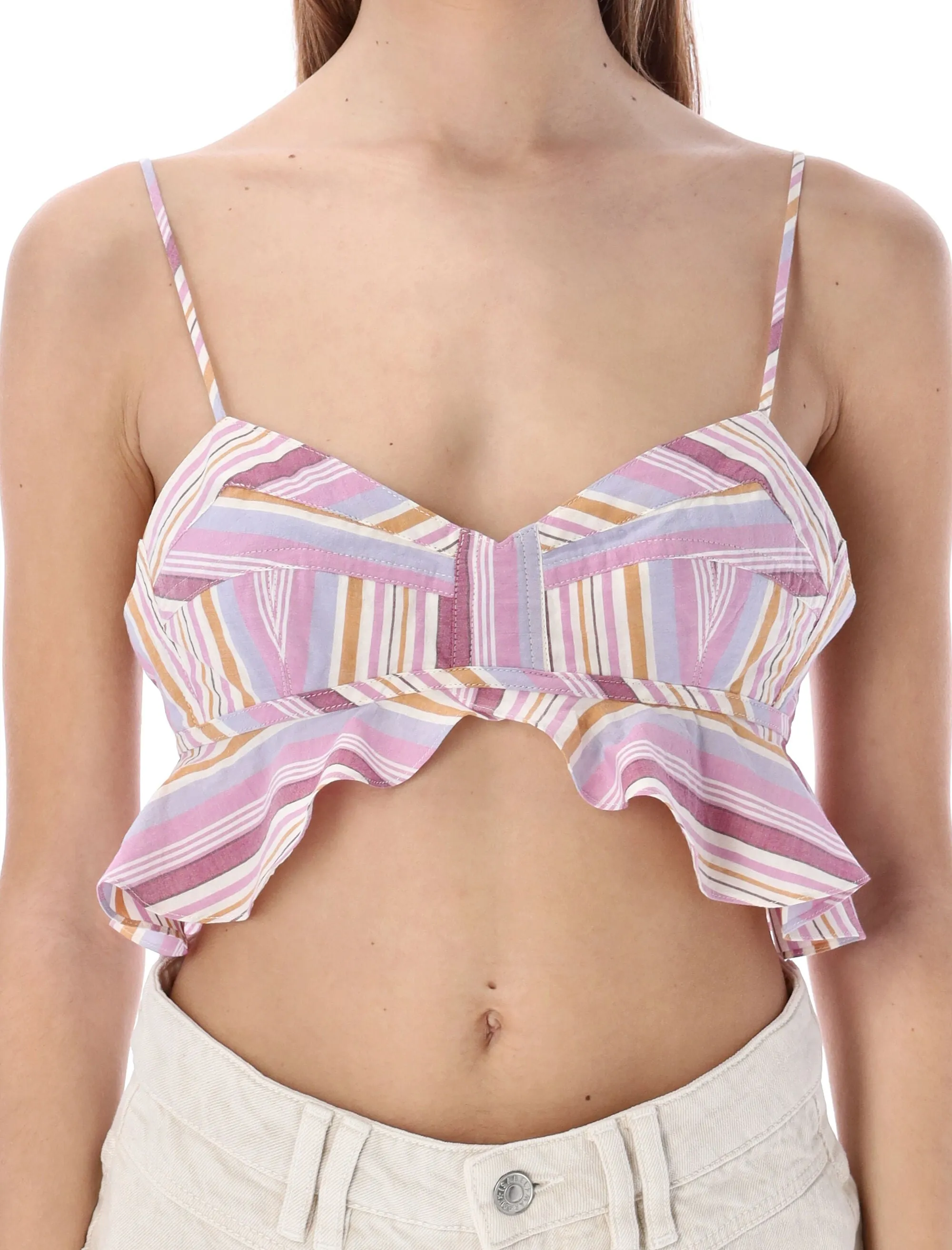 Isabel Marant V-Neck Strap Top
