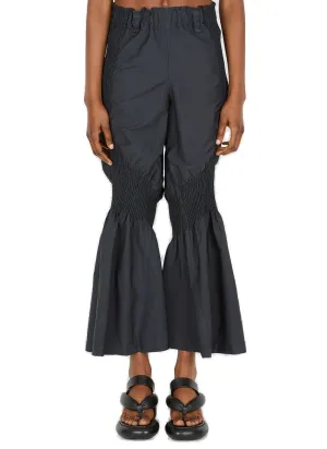 Issey Miyake High-Rise Flared Pants