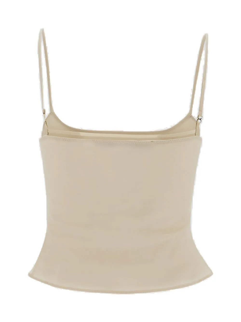 Jacquemus Le Haut Tangelo Sleeveless Top