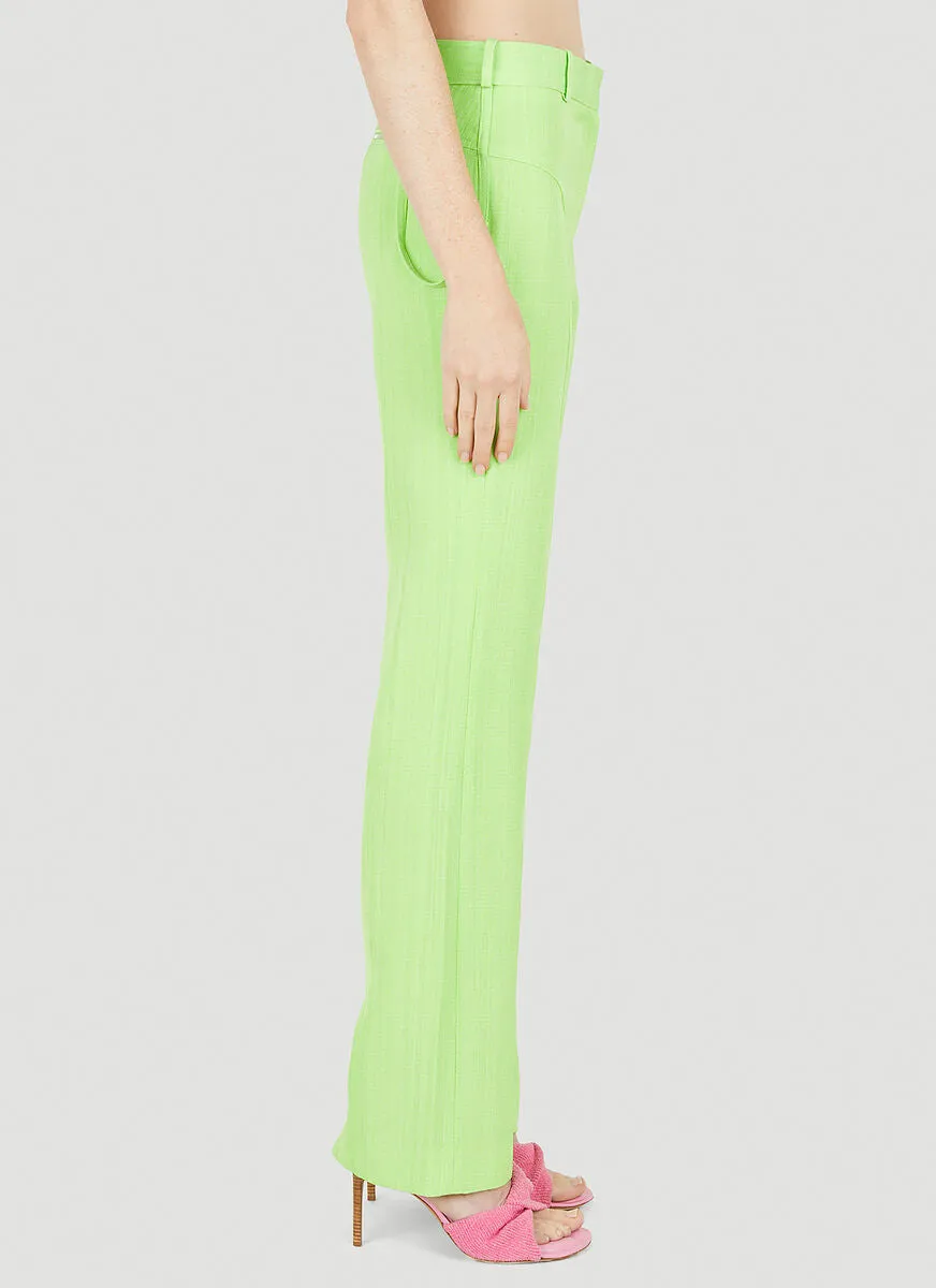 Jacquemus Meloia Zipped Strap Pants