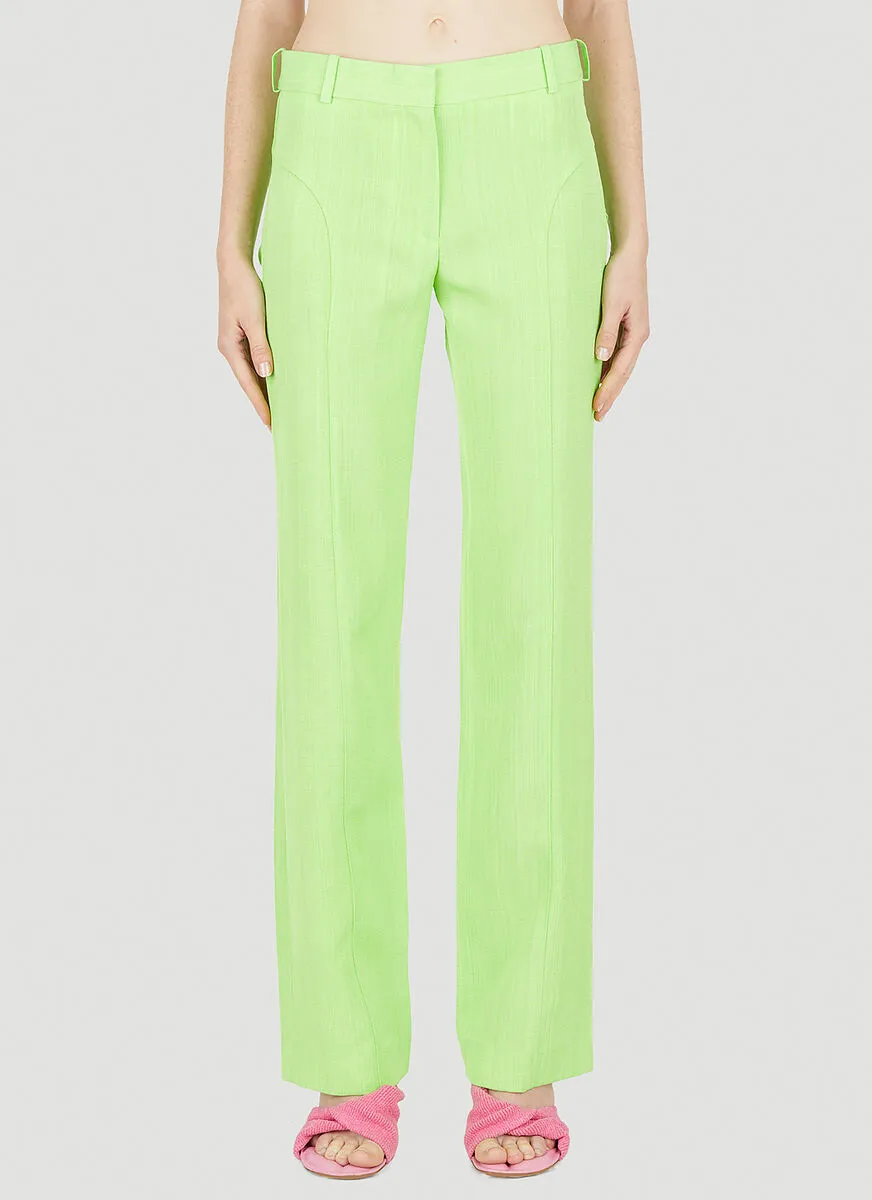 Jacquemus Meloia Zipped Strap Pants