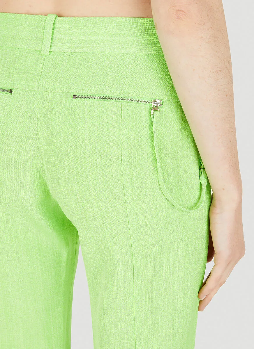 Jacquemus Meloia Zipped Strap Pants