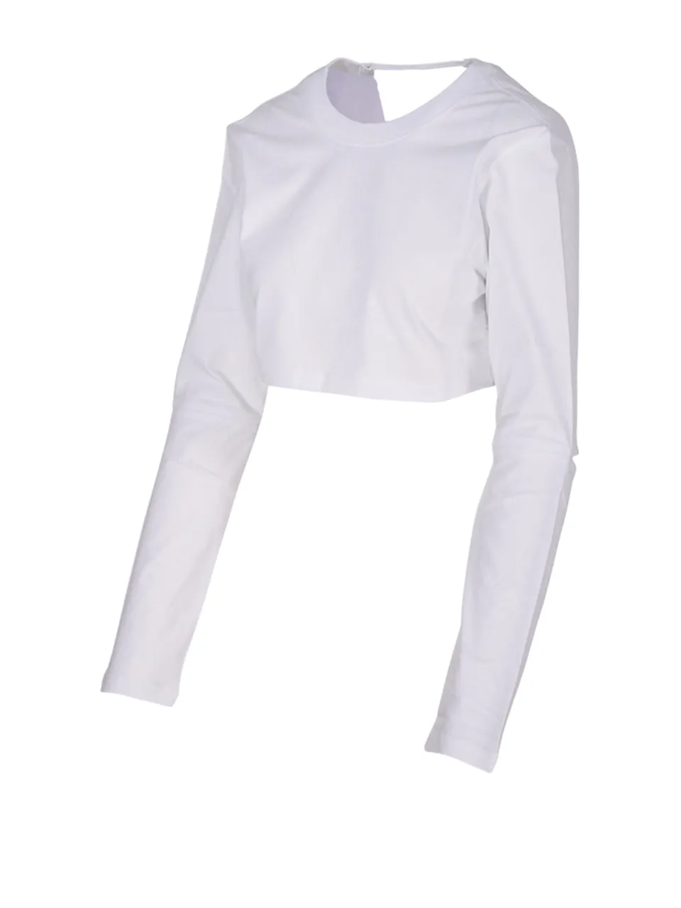 Jacquemus Open Back Cropped T-Shirt