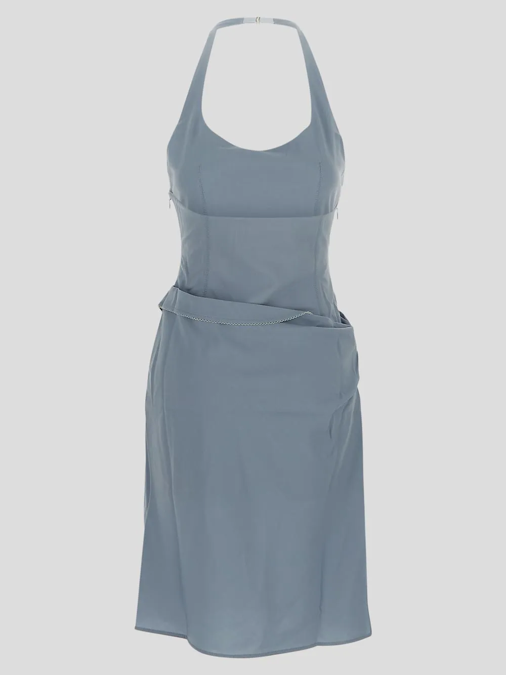 Jacquemus Sleeveless Halterneck Mini Dress
