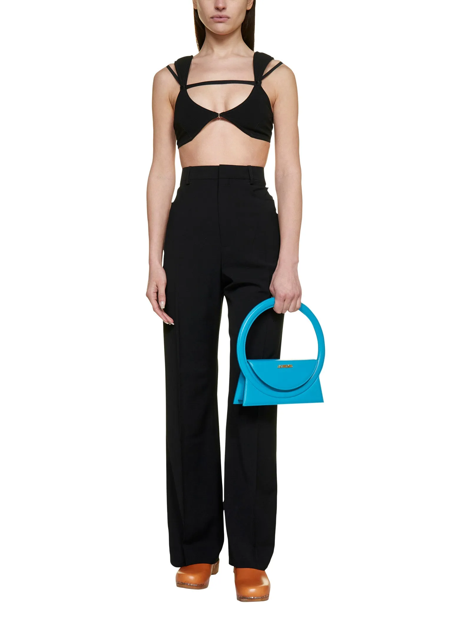 Jacquemus Strappy V-Neck Bralette Top