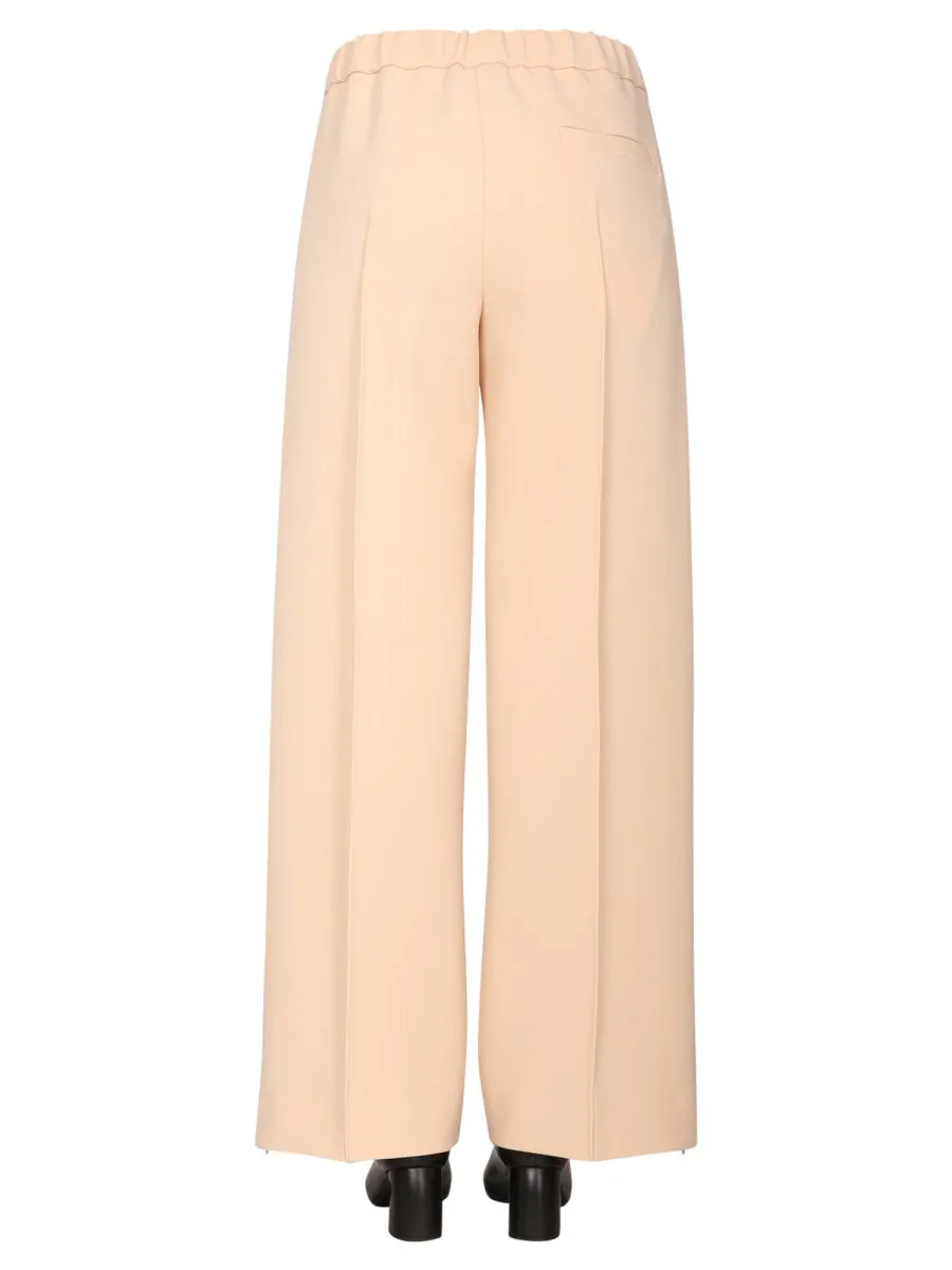 Jil Sander Elasticated Waist Wide Leg Pants