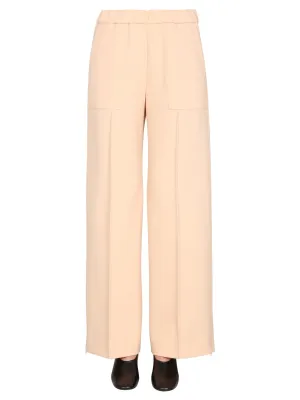 Jil Sander Elasticated Waist Wide Leg Pants
