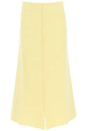 Jil Sander High-Waisted Midi Skirt