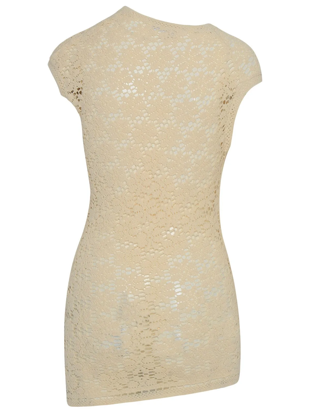 Jil Sander Lace-Detail High Neck Top