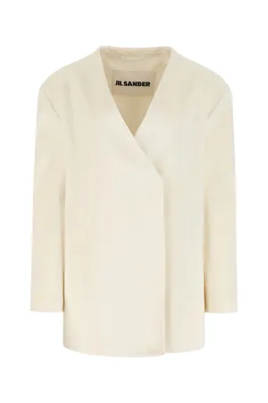 Jil Sander V-Neck Tailored Jacket