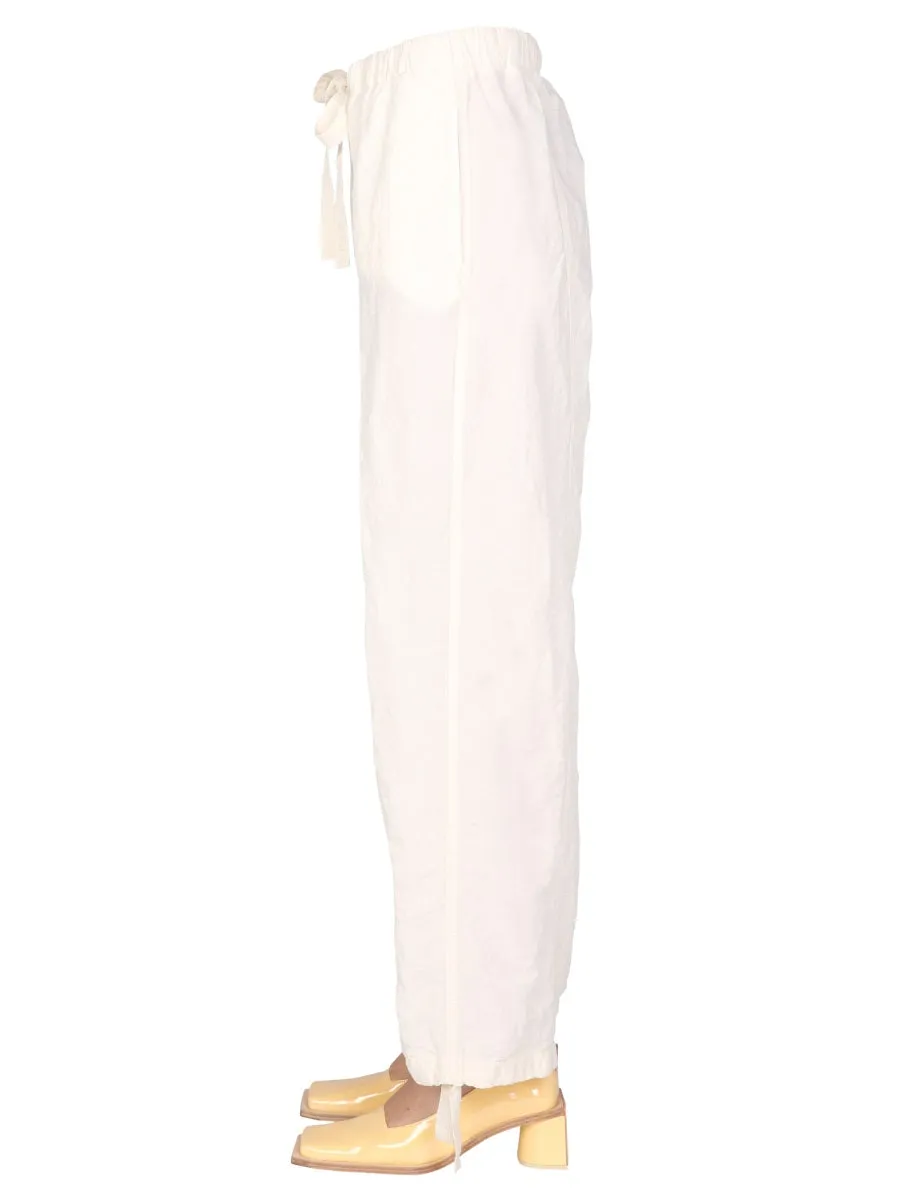 Jil Sander Wide-Leg Drawstring Trousers