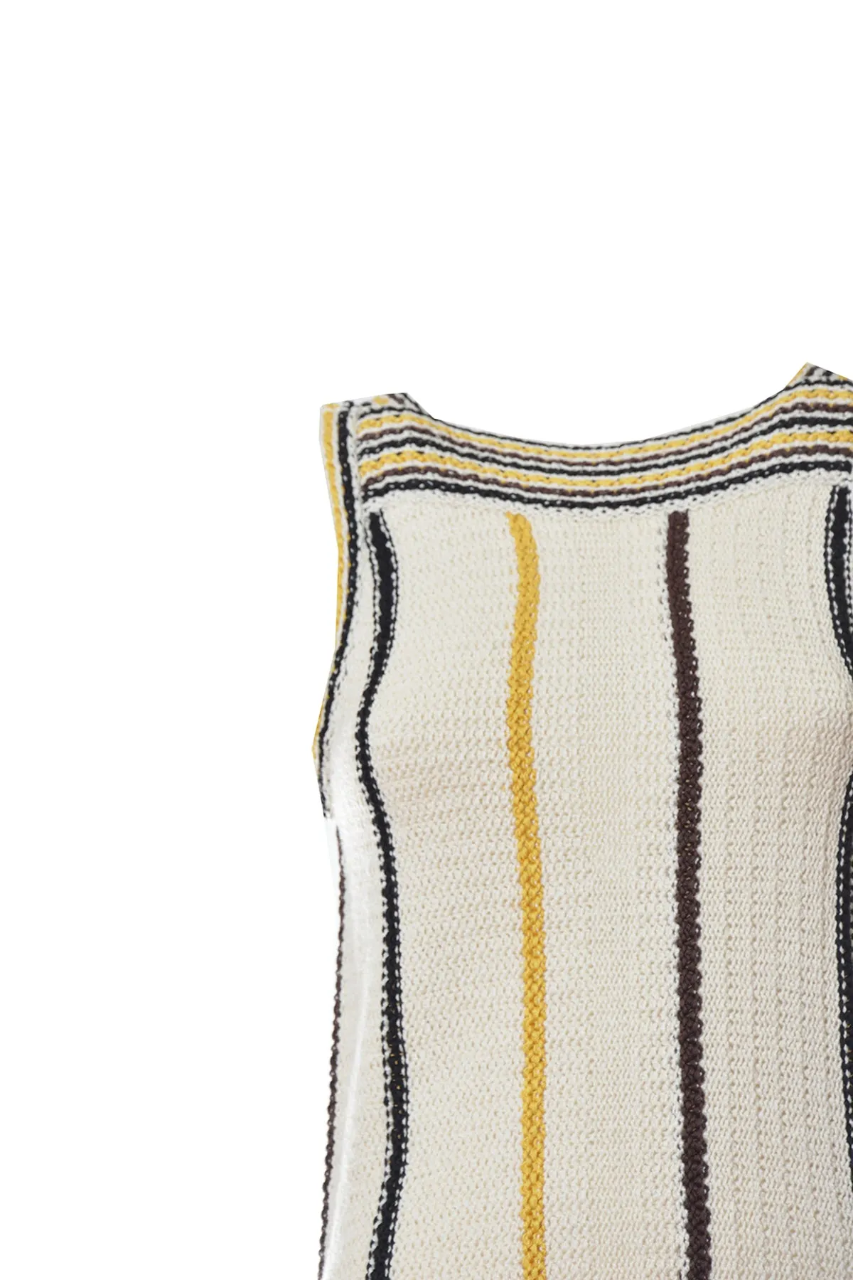 Jil SanderStriped Sleeveless Tank Top