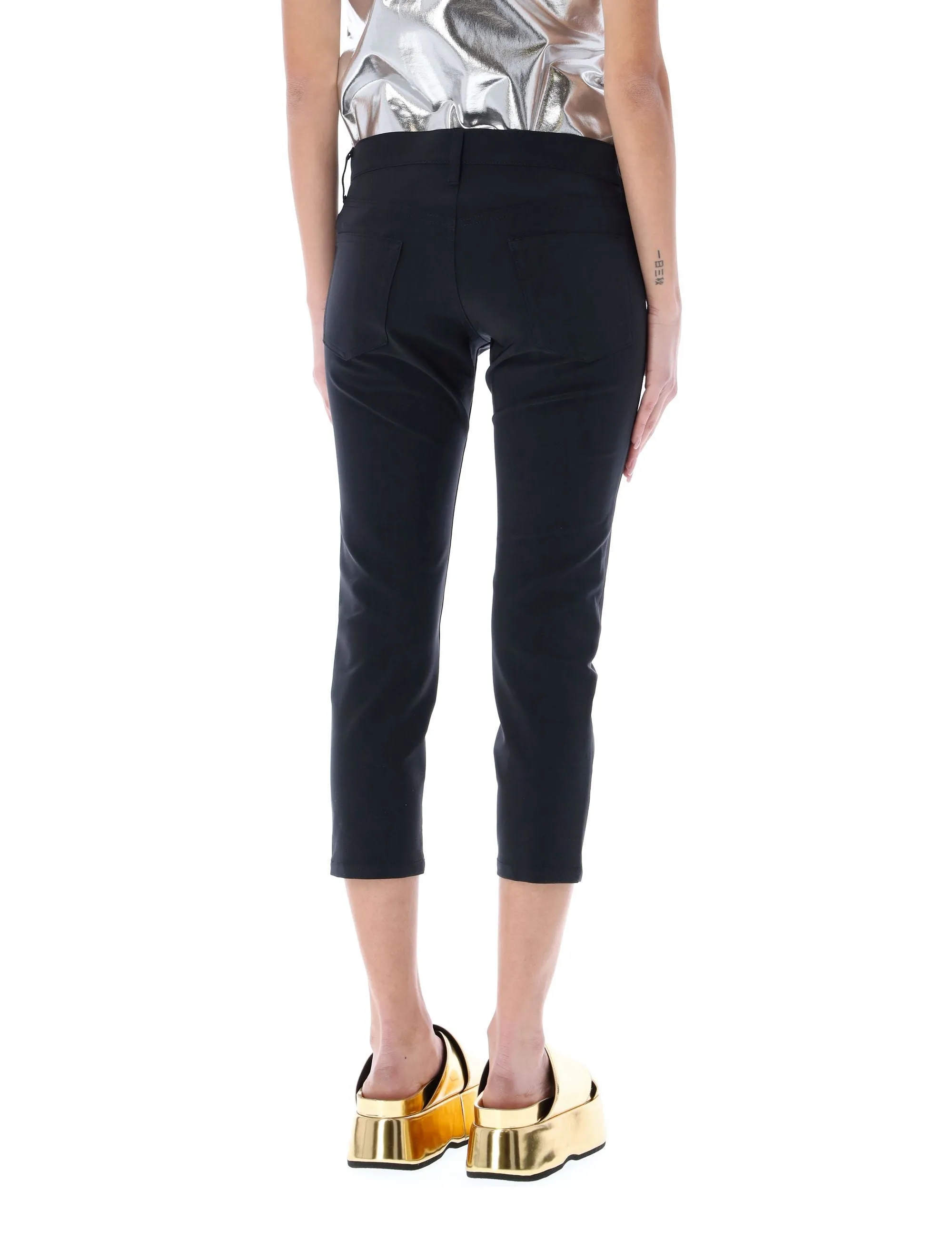 Junya Watanabe Fitted Cropped Trousers