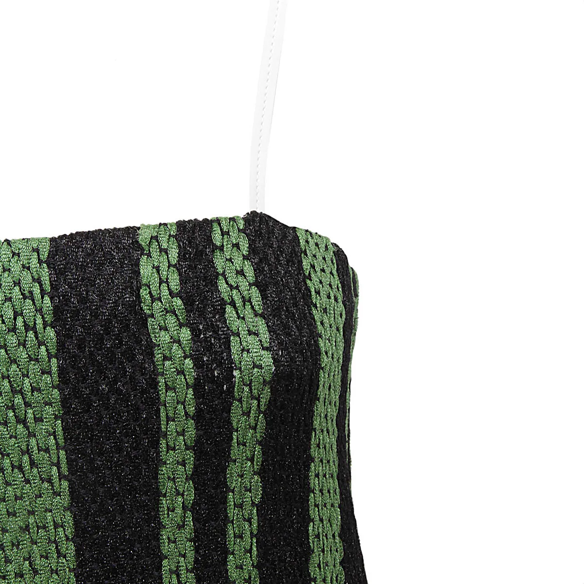 JW Anderson Fringed Wide Neck Midi Camisole Dress