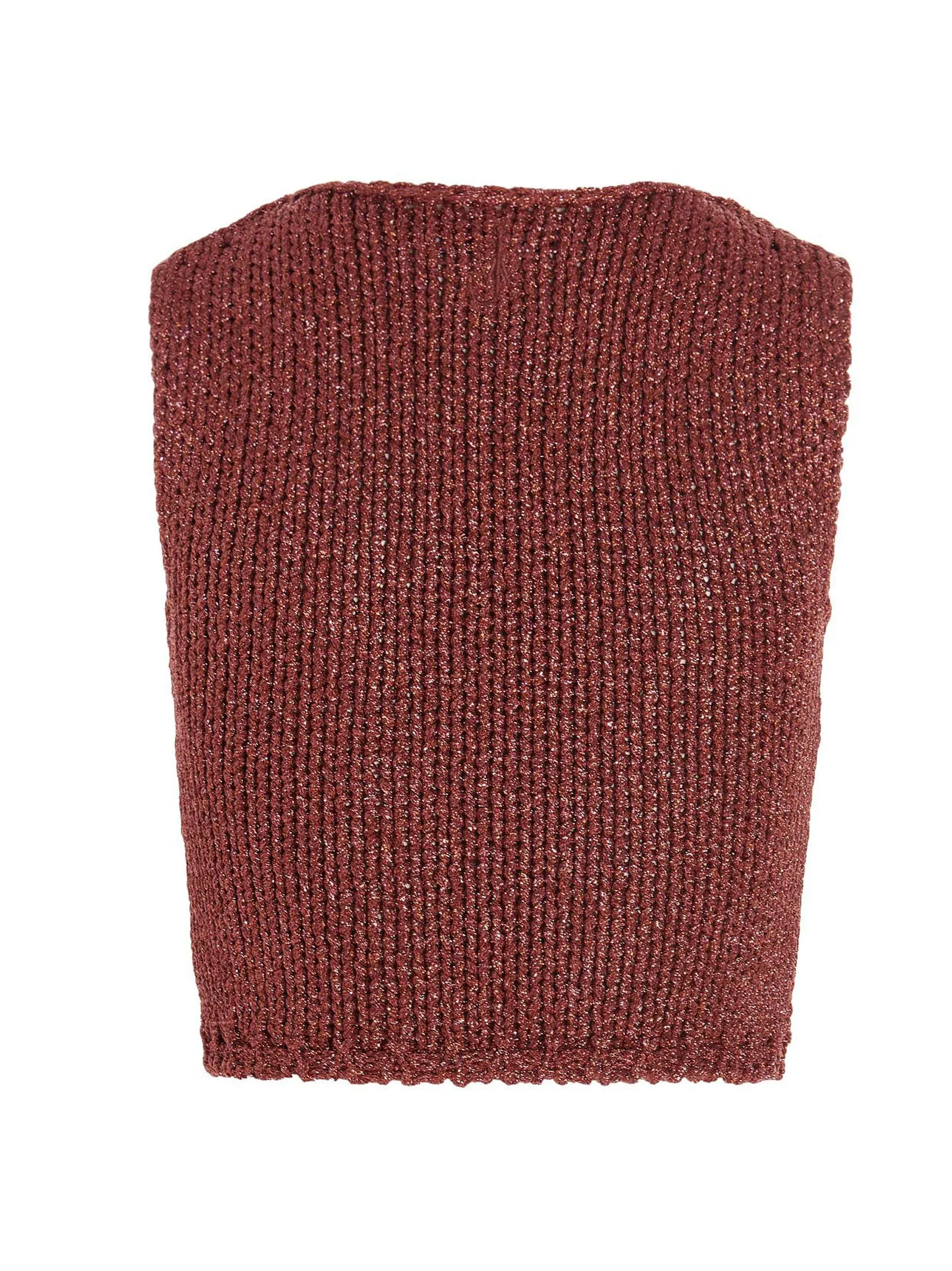 JW Anderson Knitted Cropped Tank Top