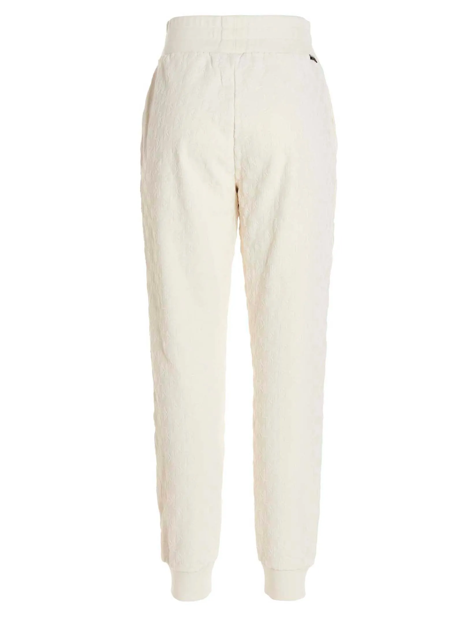 Karl Lagerfeld Logo Flocked Sweatpants