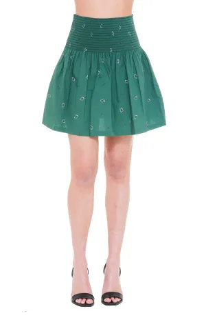 Kenzo Bandana Printed Flared Mini Skirt