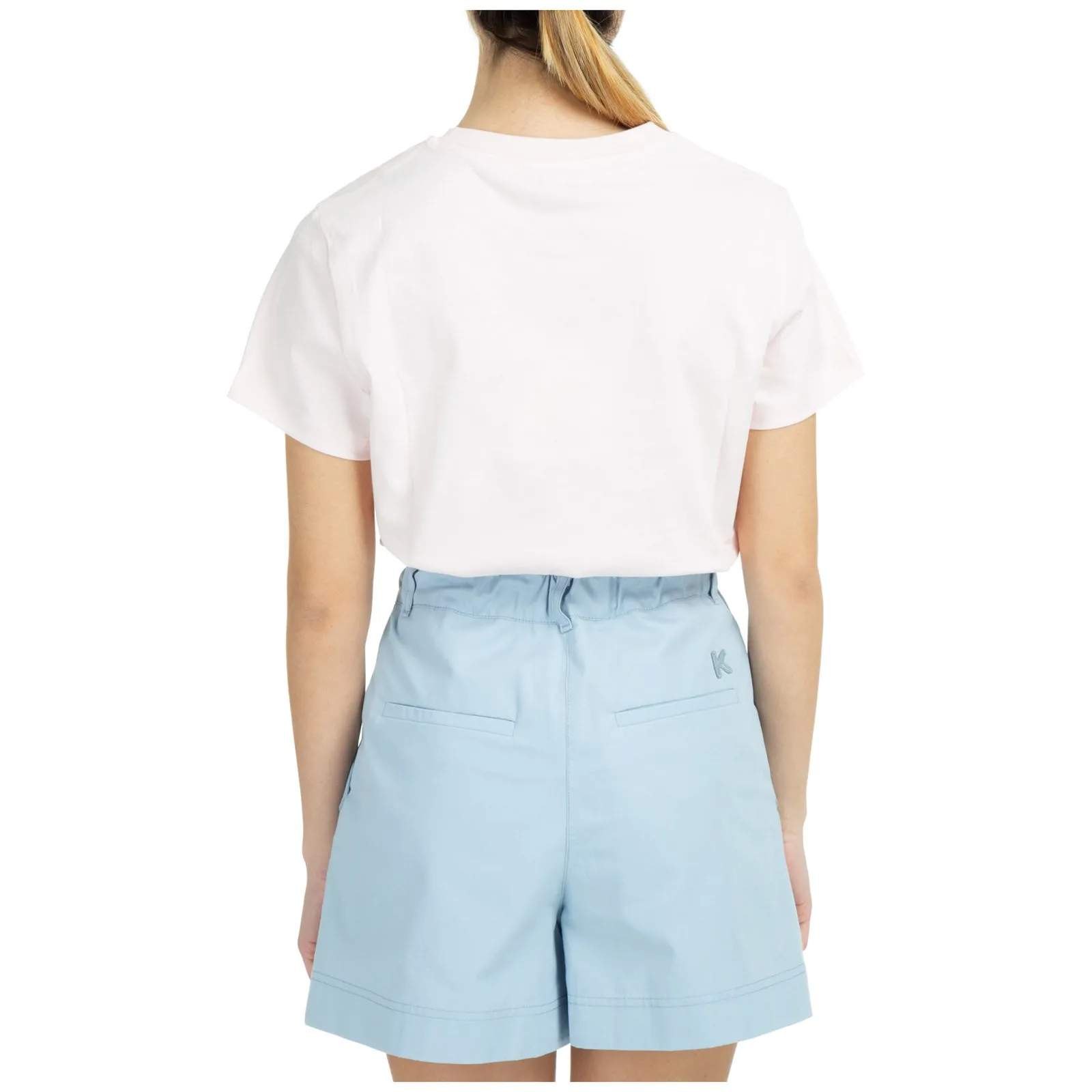 Kenzo Logo Printed Crewneck T-Shirt
