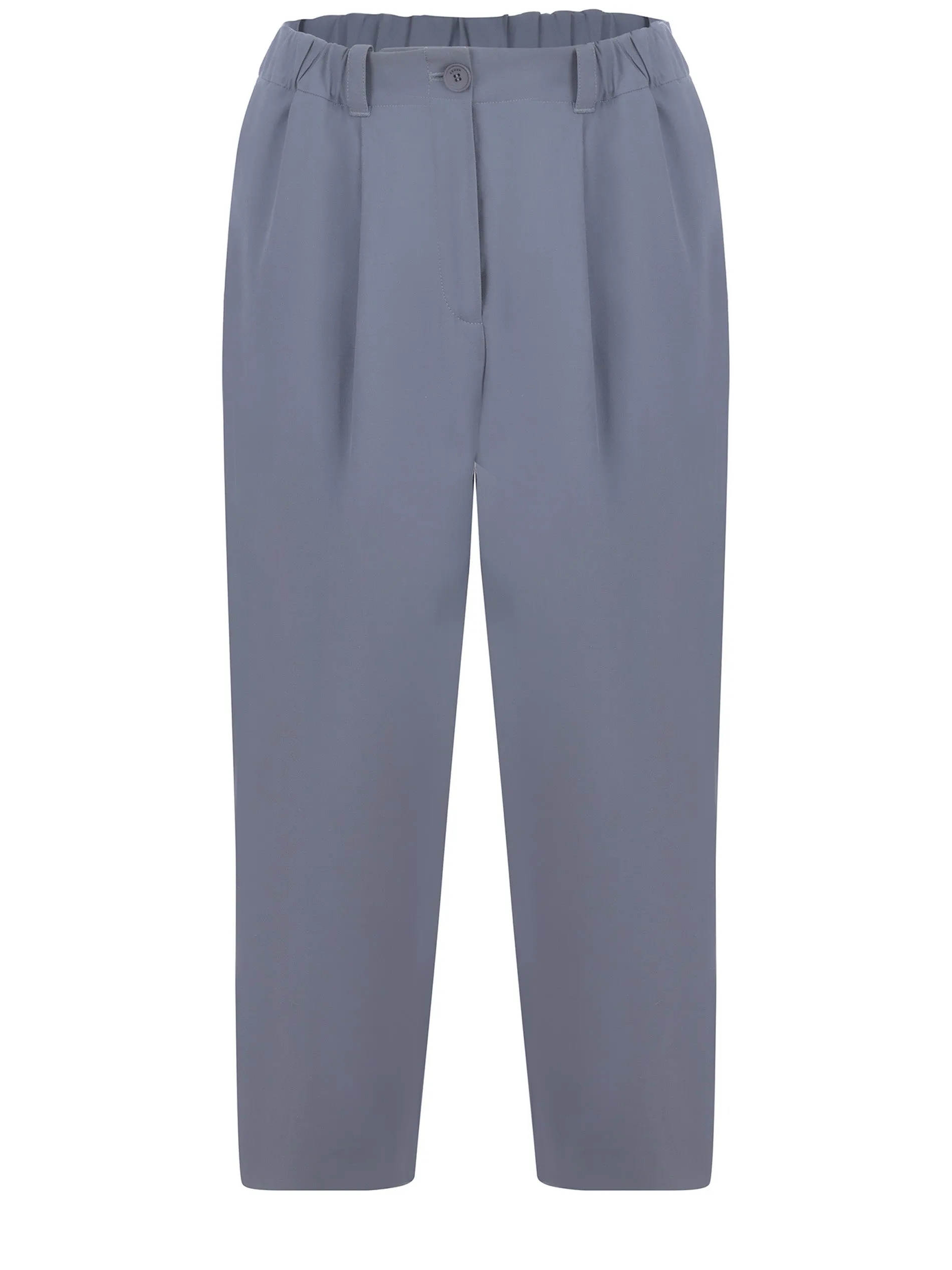 Kenzo Pleated Cropped Trousers