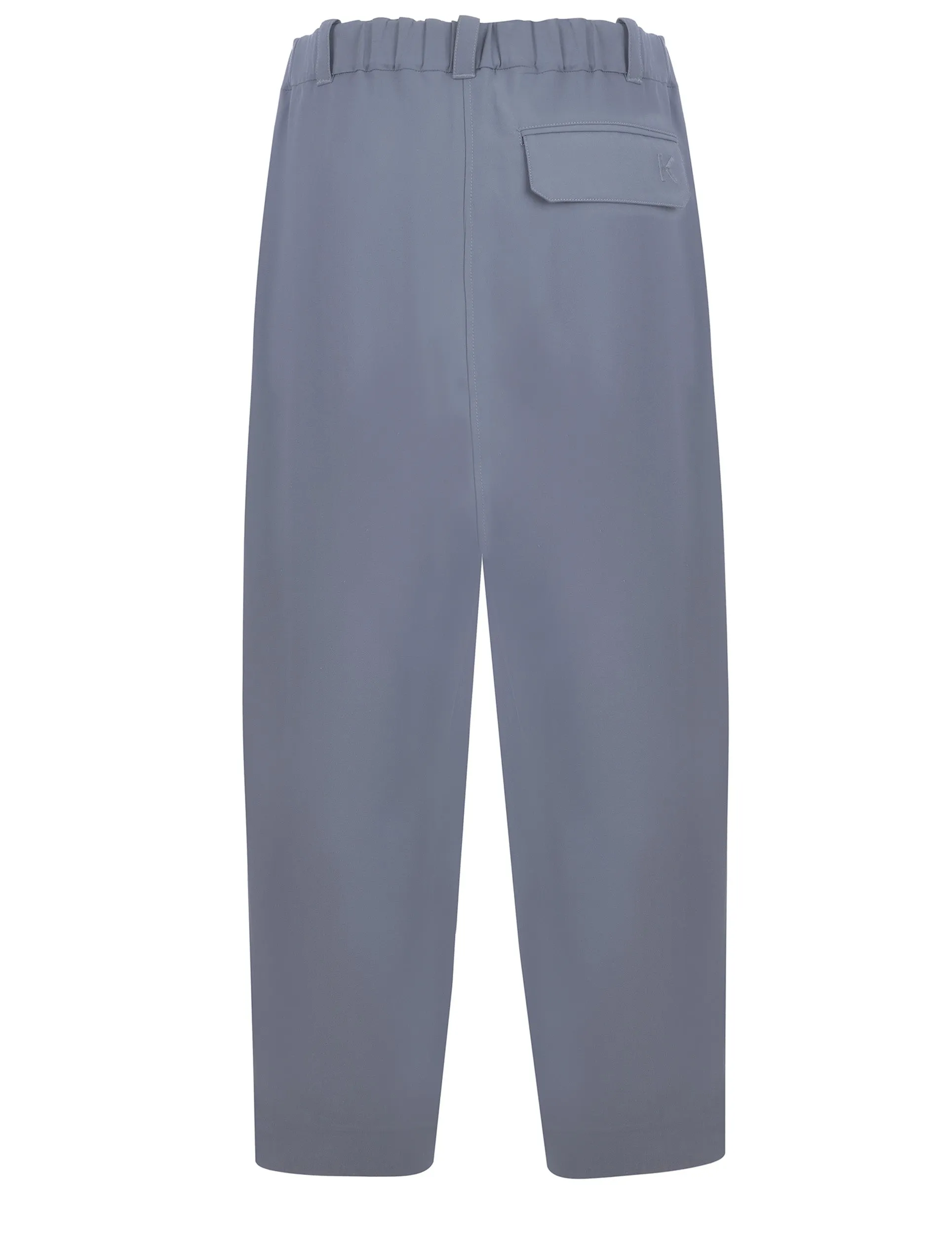Kenzo Pleated Cropped Trousers