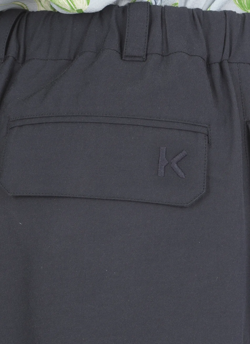 Kenzo Straight Leg Cropped Trousers