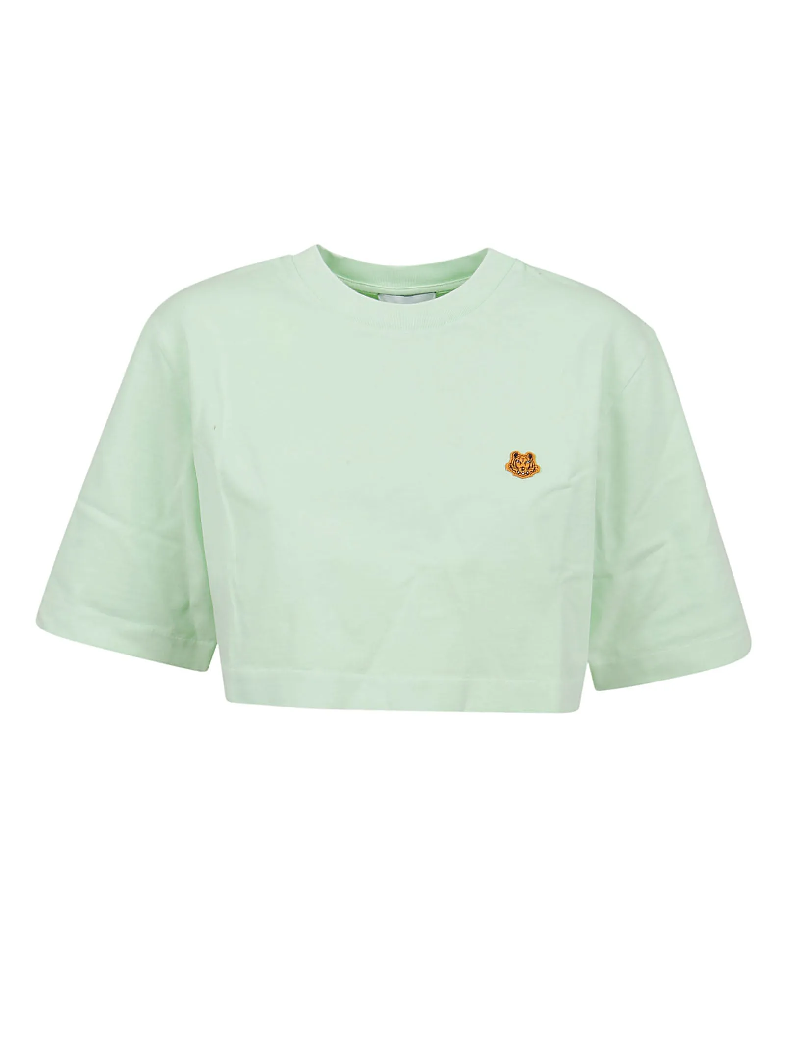 Kenzo Tiger Crest Cropped T-Shirt