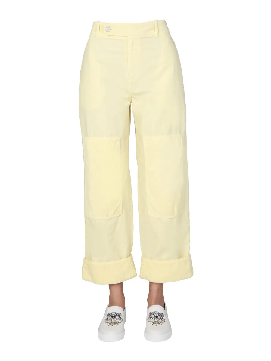 Kenzo Tiger Patch Workwear Trousers