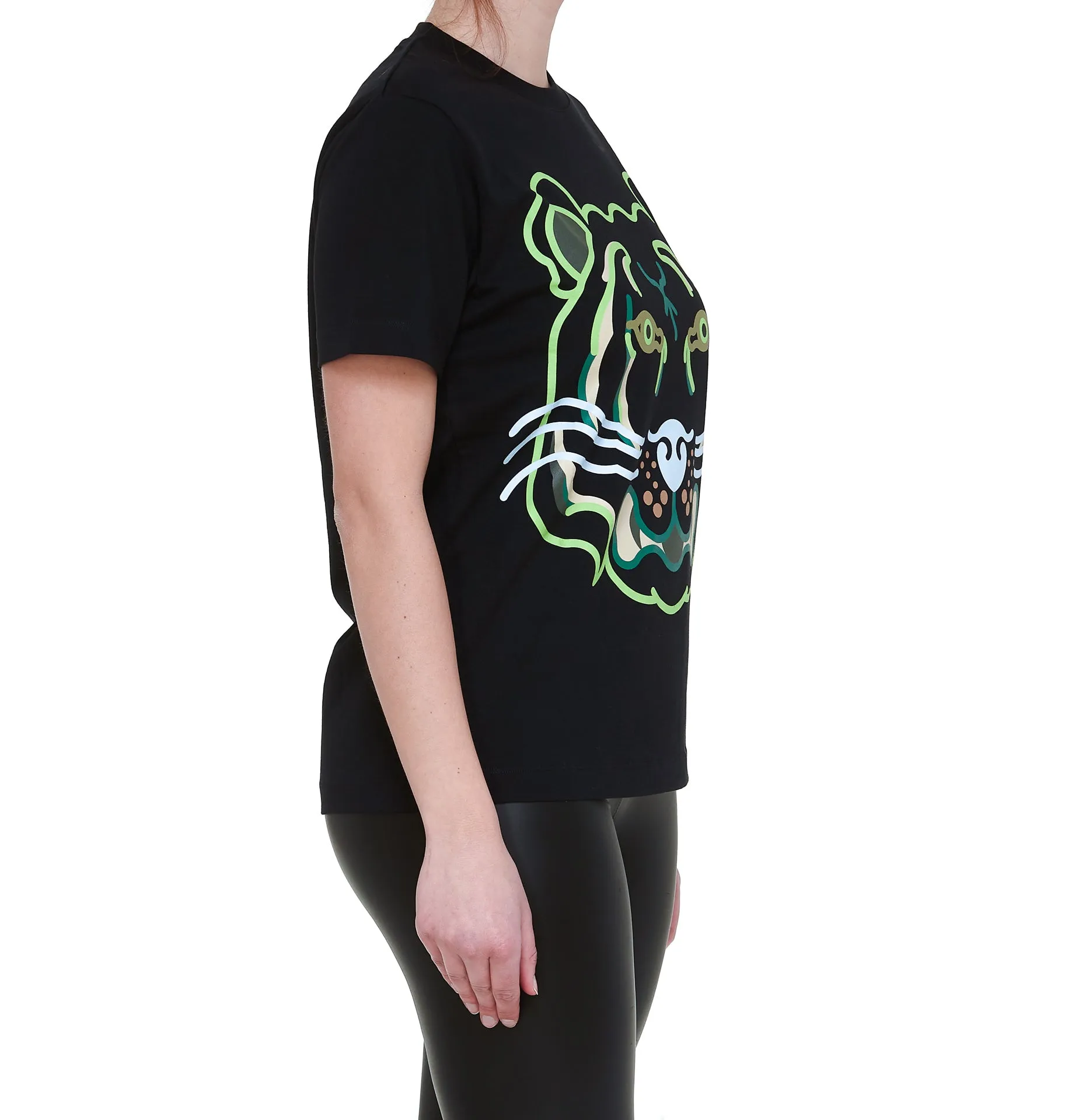 Kenzo Tiger Printed Crewneck T-Shirt