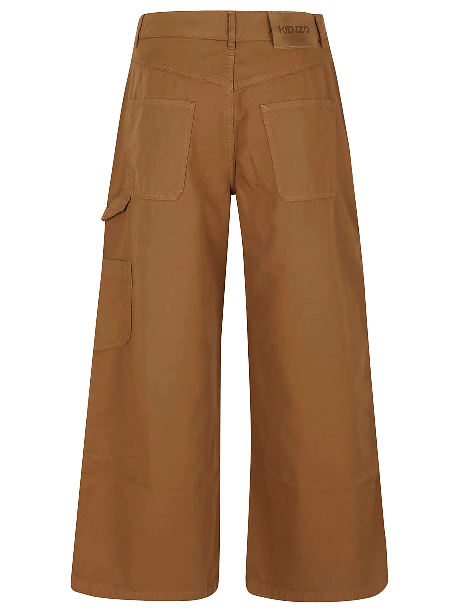 Kenzo Wide Leg Cropped Pants